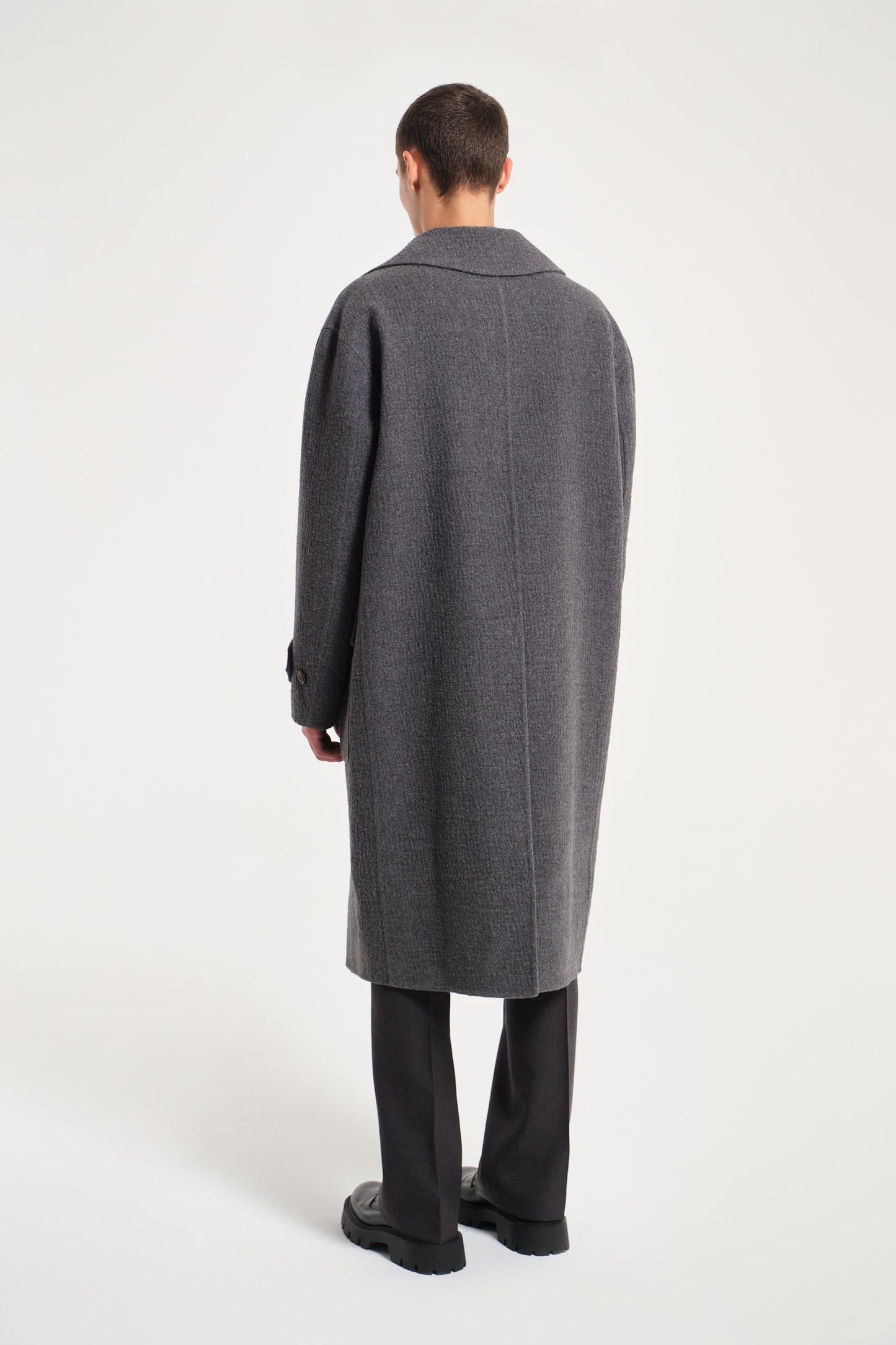 CAPPOTTO DOPPIOPETTO GRIGIO