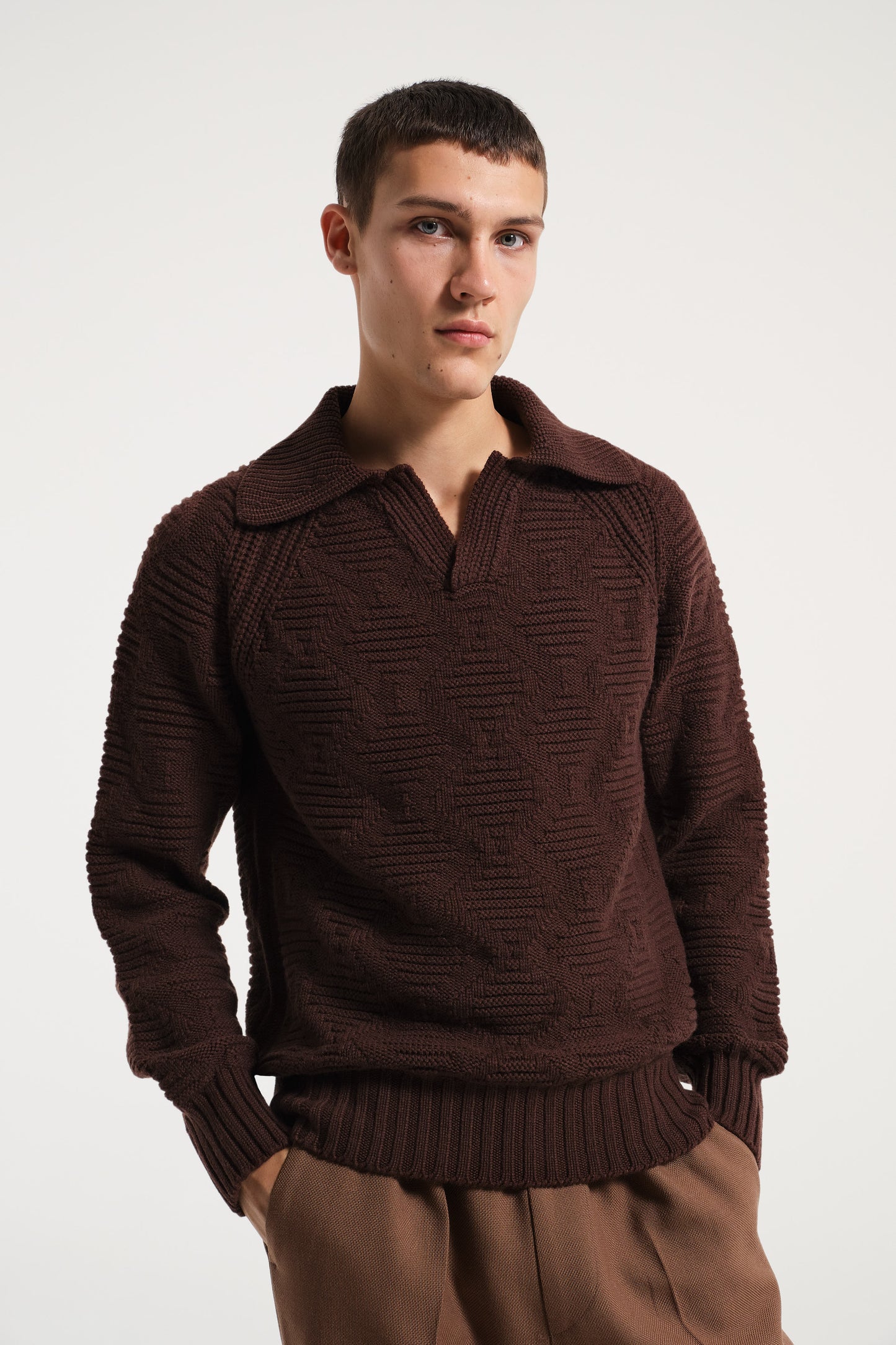 POLO MARRONE