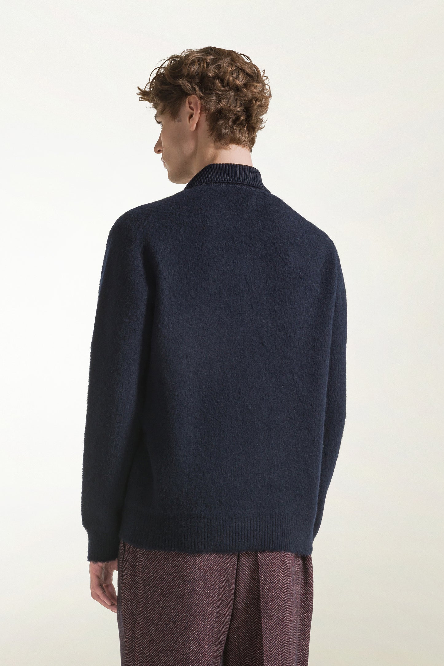 Cardigan in lana nero
