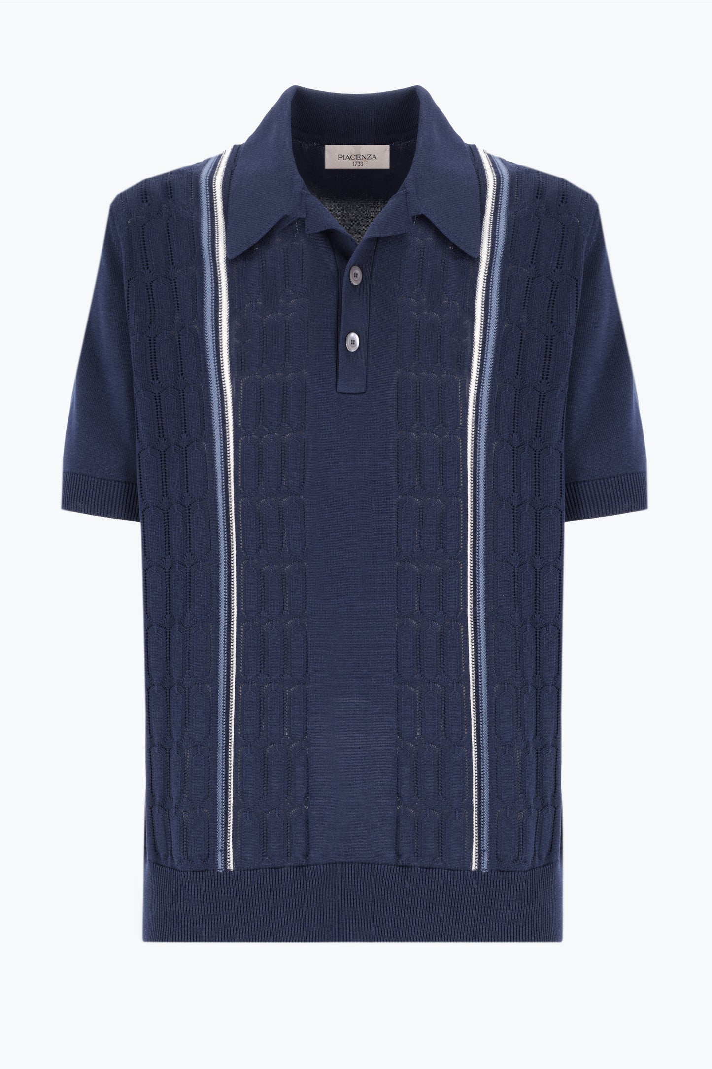 Polo maniche corte blu scuro