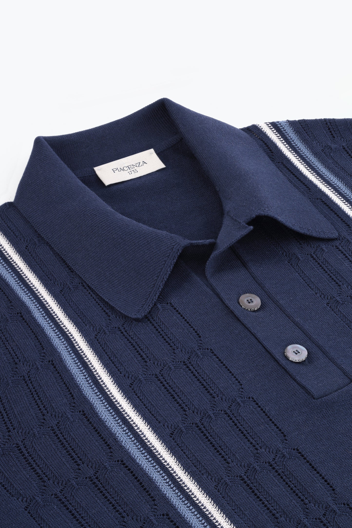 Polo maniche corte blu scuro