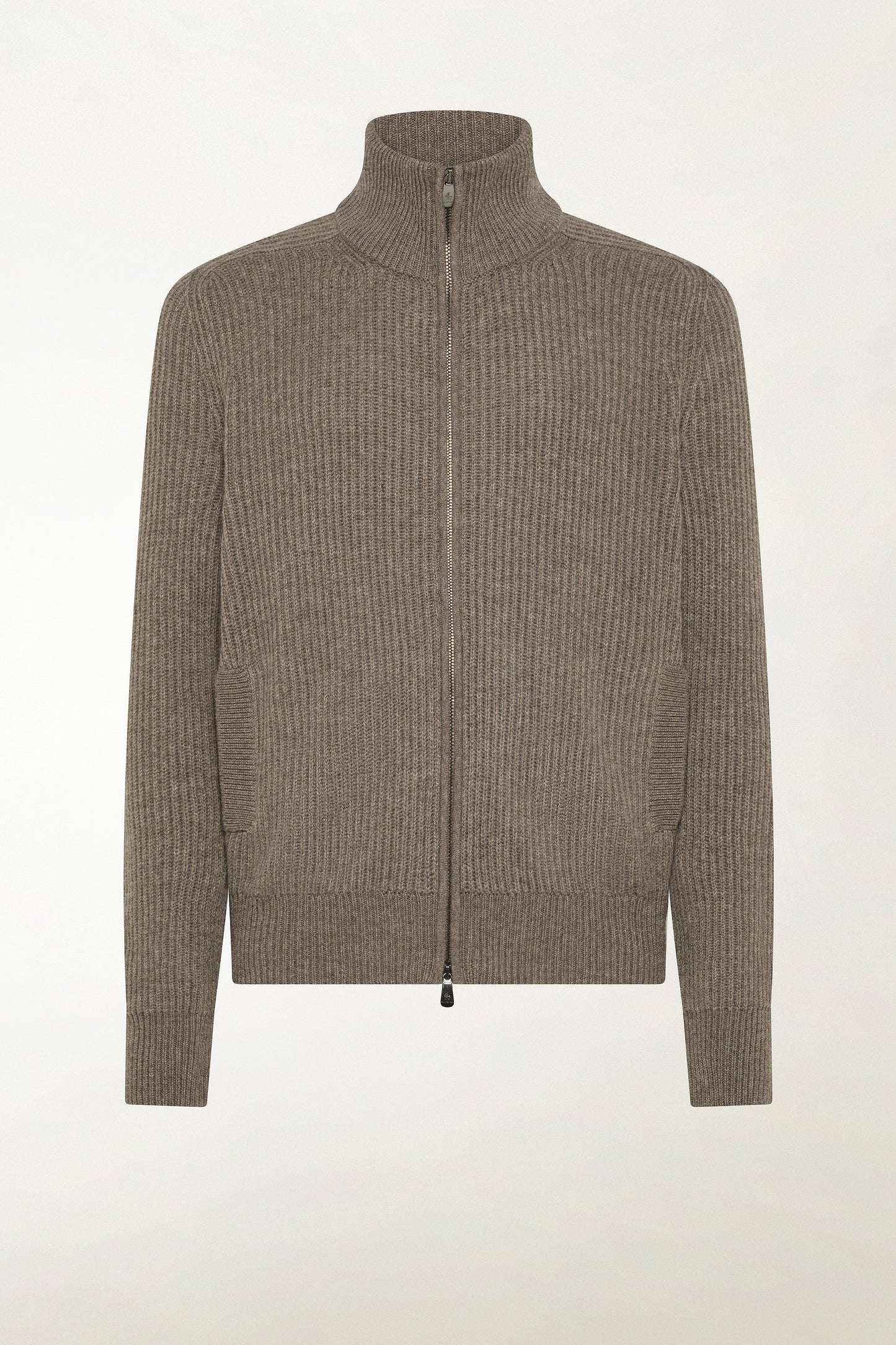 Hazelnut cashmere crewneck