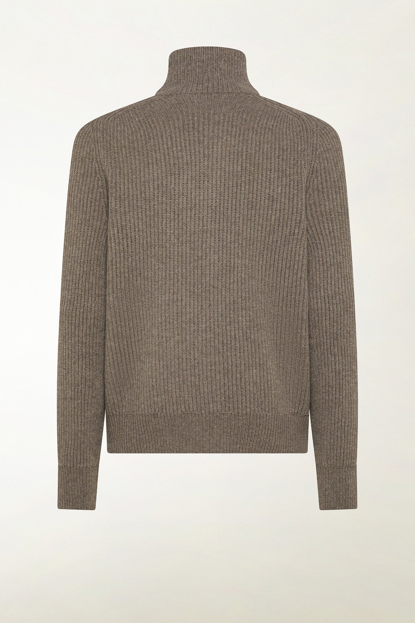 Hazelnut cashmere crewneck