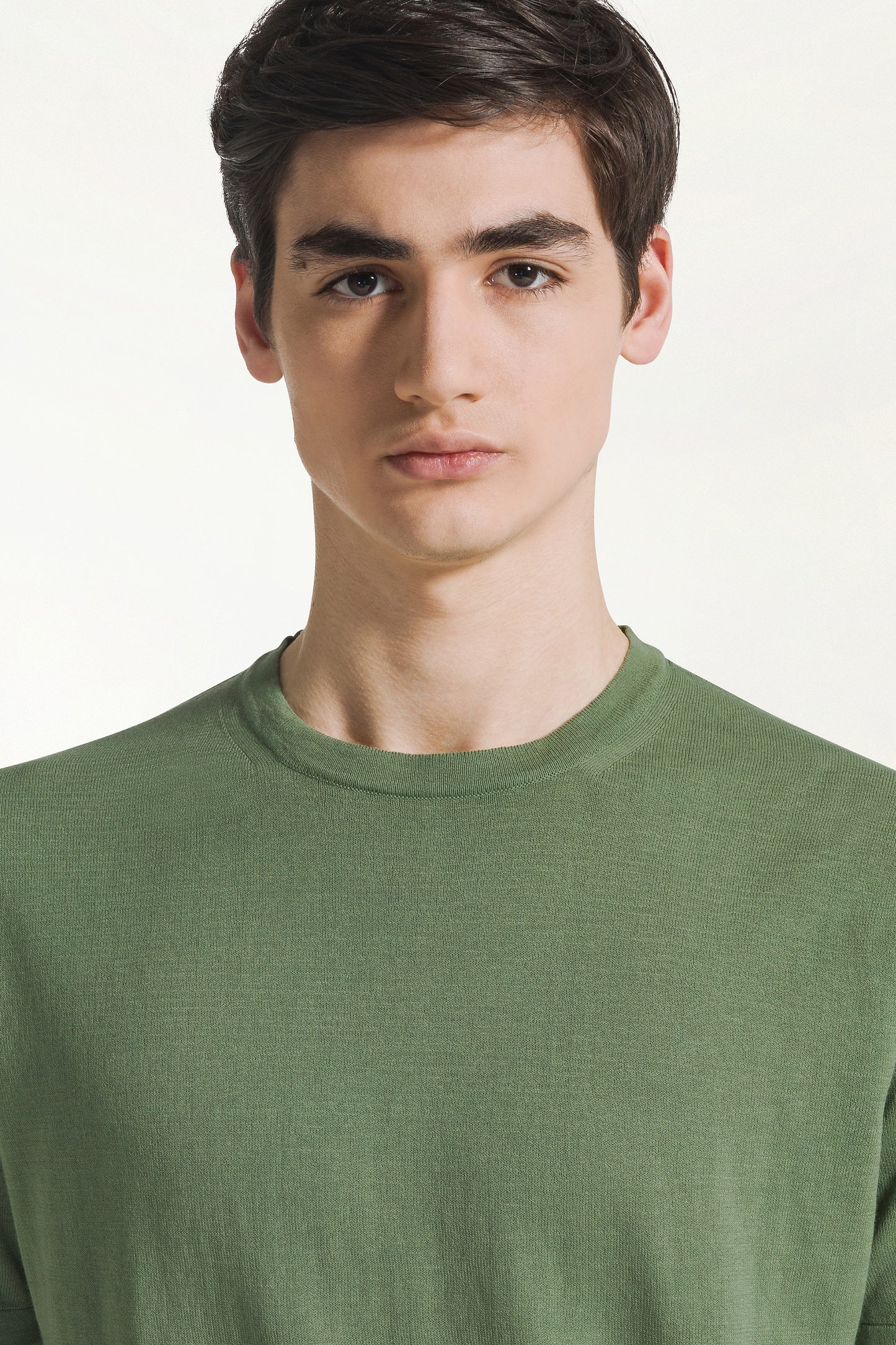 Girocollo maniche corte verde