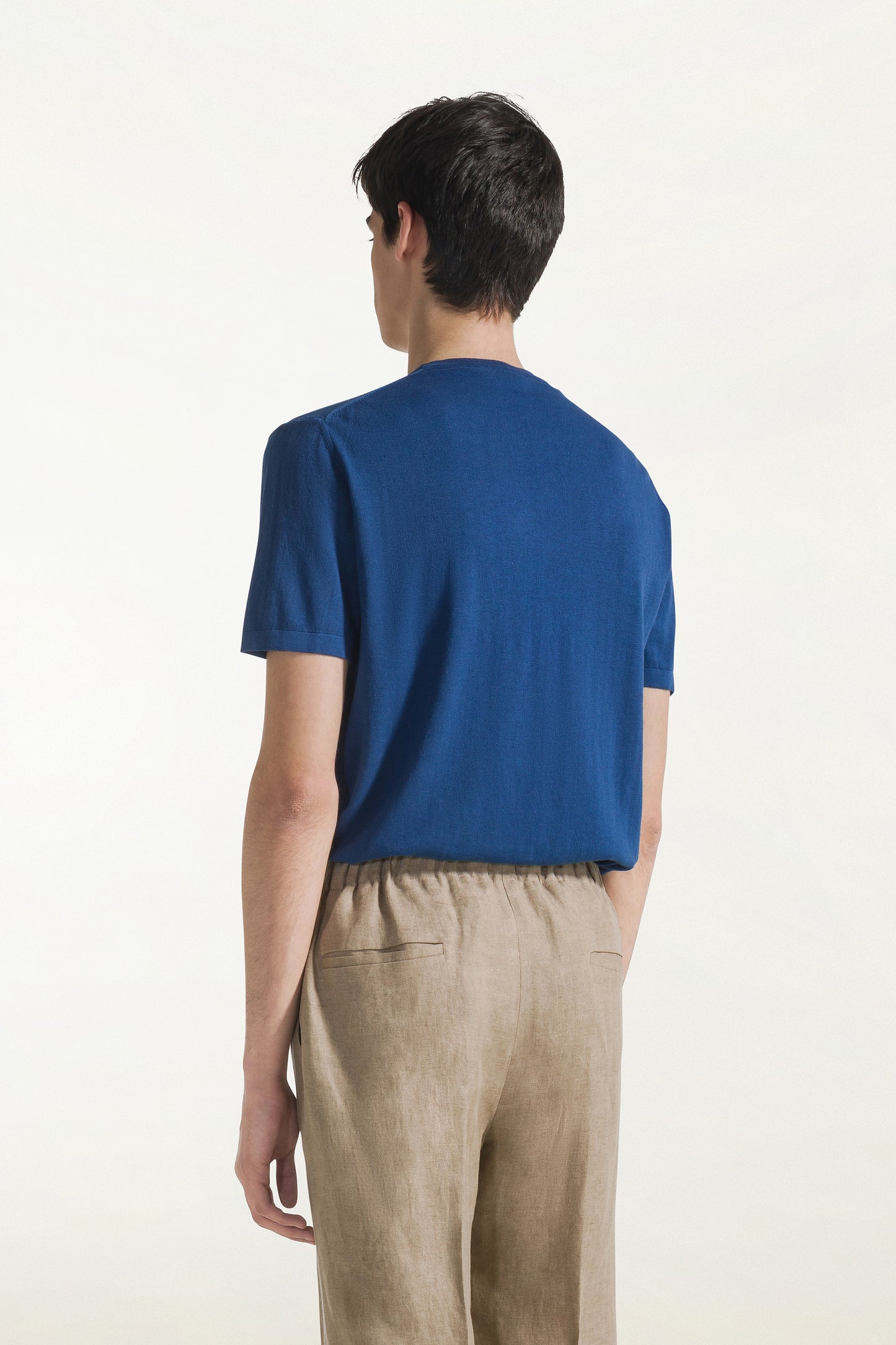 Girocollo maniche corte blu