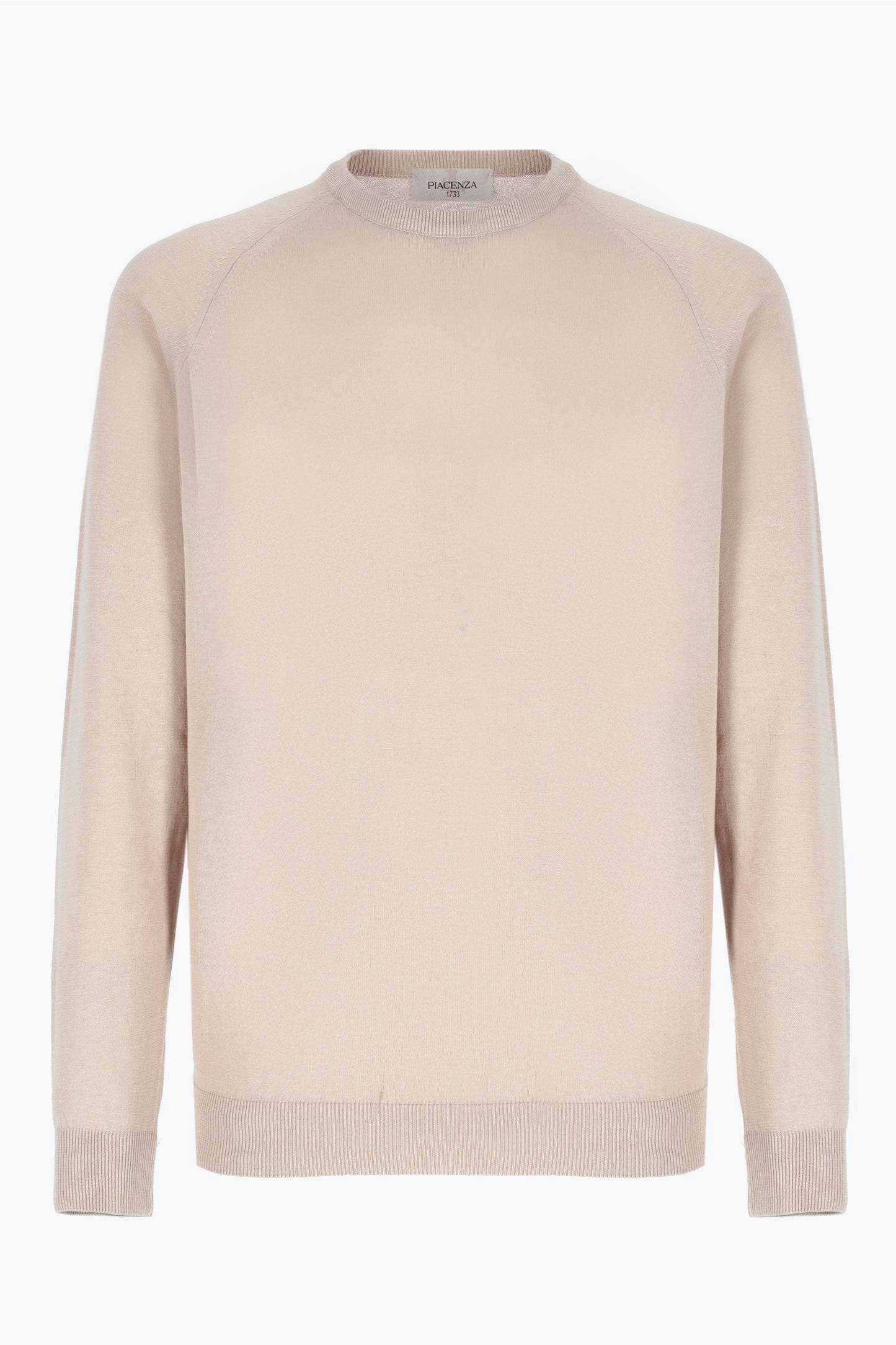 Girocollo maniche lunghe beige