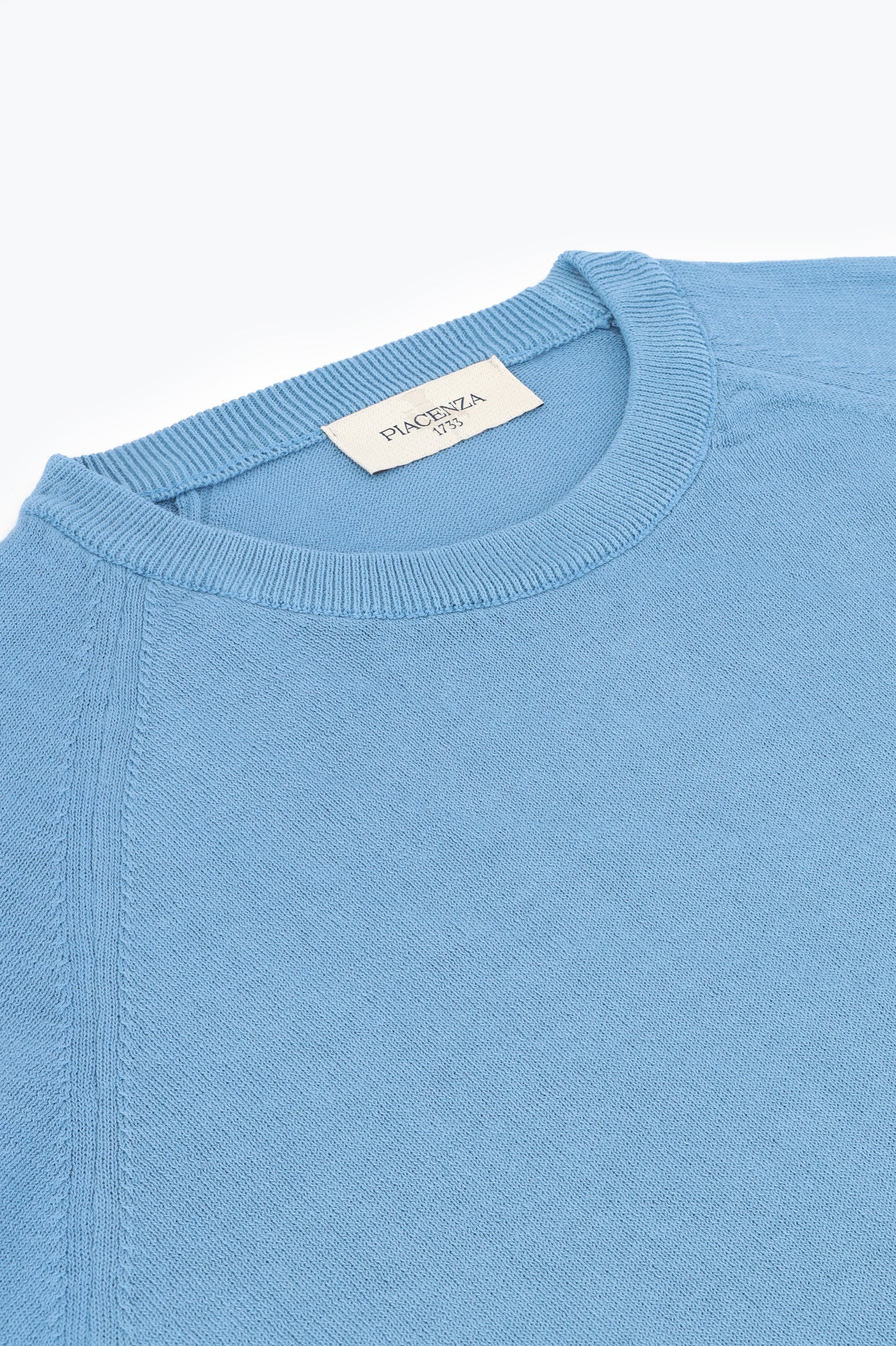 Girocollo maniche lunghe azzurro
