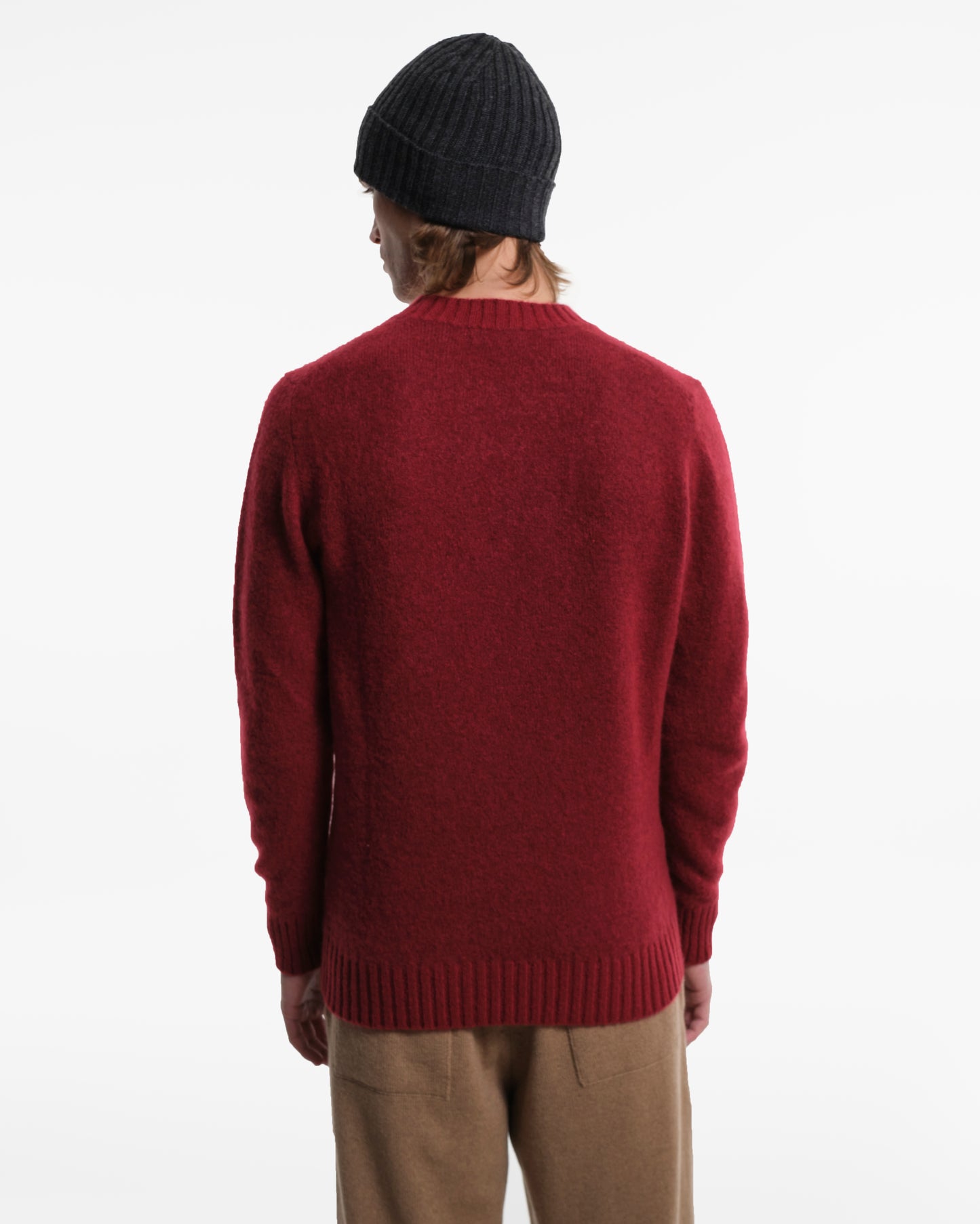 Soft red crewneck