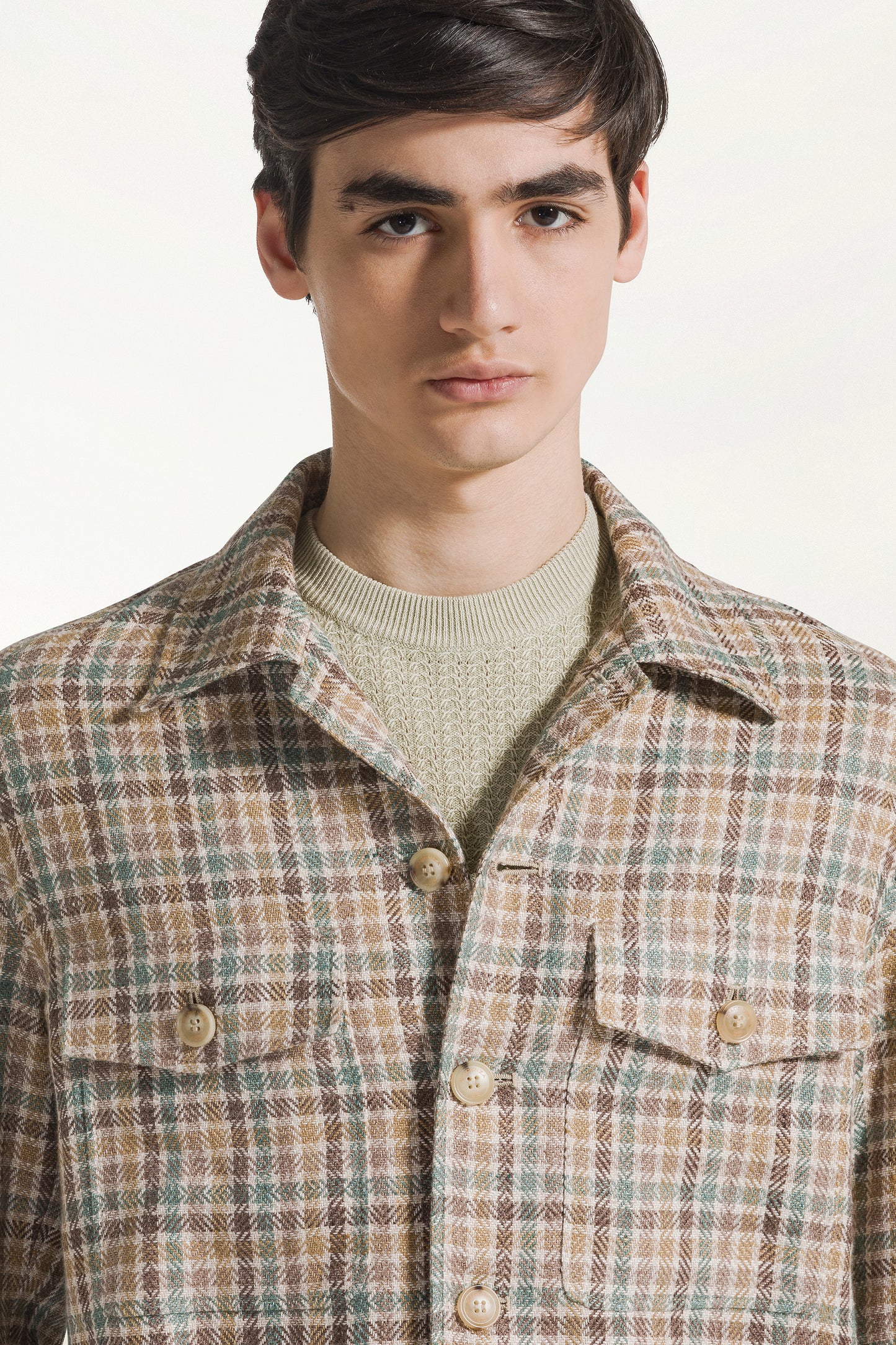 Beige overshirt