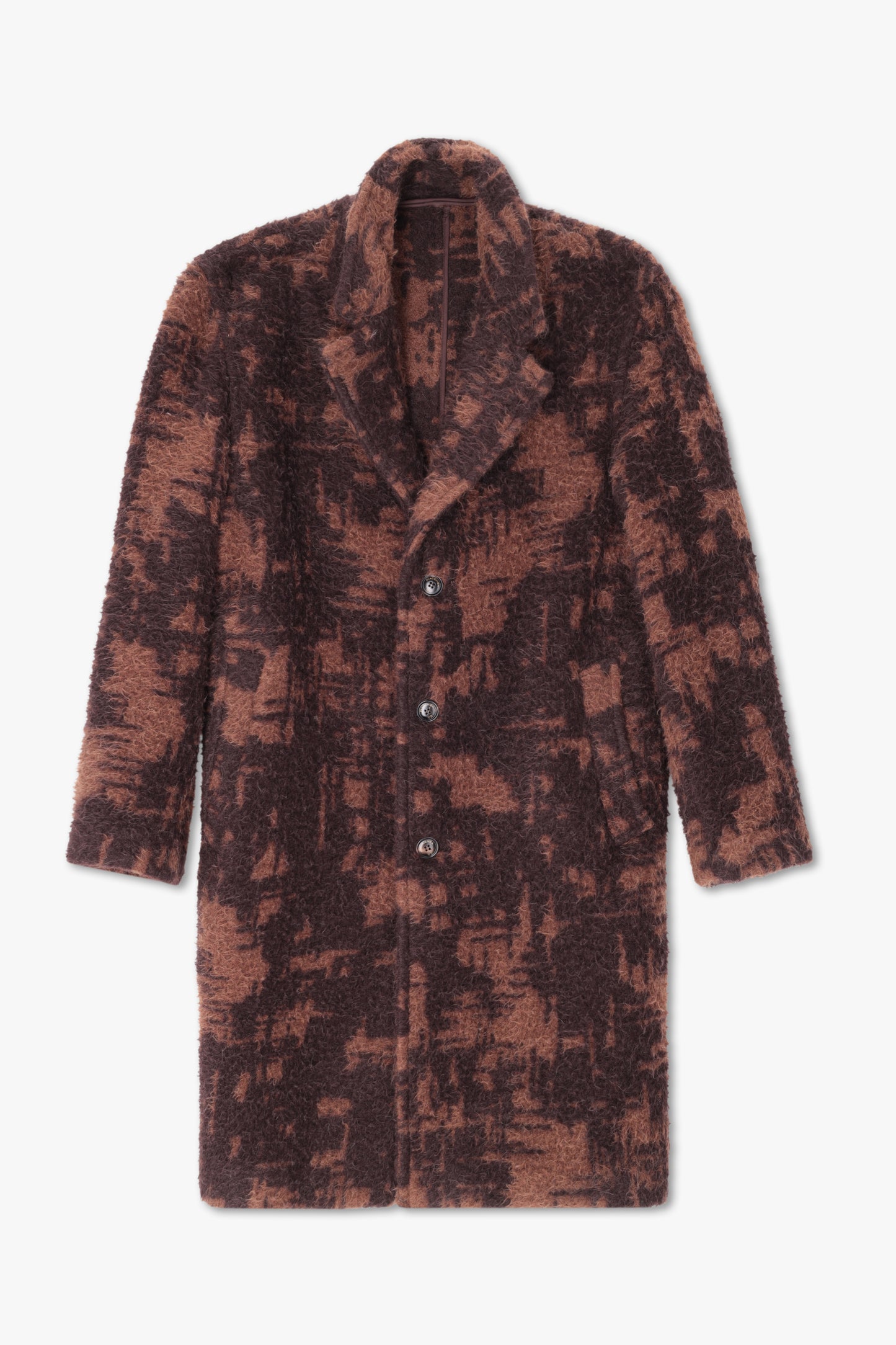 CAPPOTTO COLLO SCIALLE MARRONE