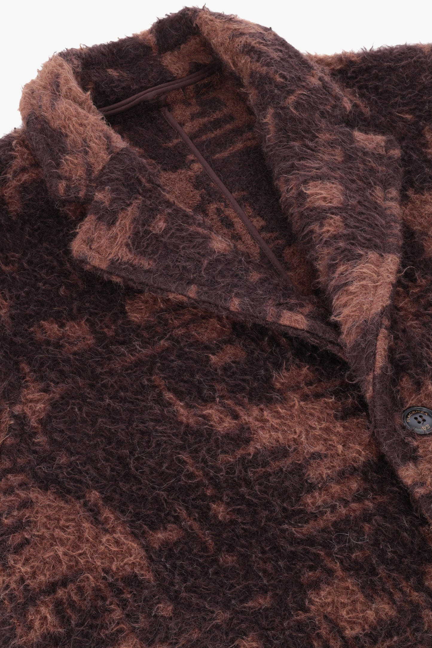 CAPPOTTO COLLO SCIALLE MARRONE