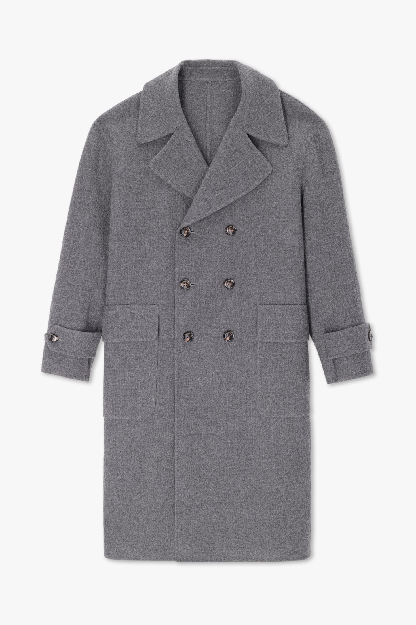 CAPPOTTO DOPPIOPETTO GRIGIO