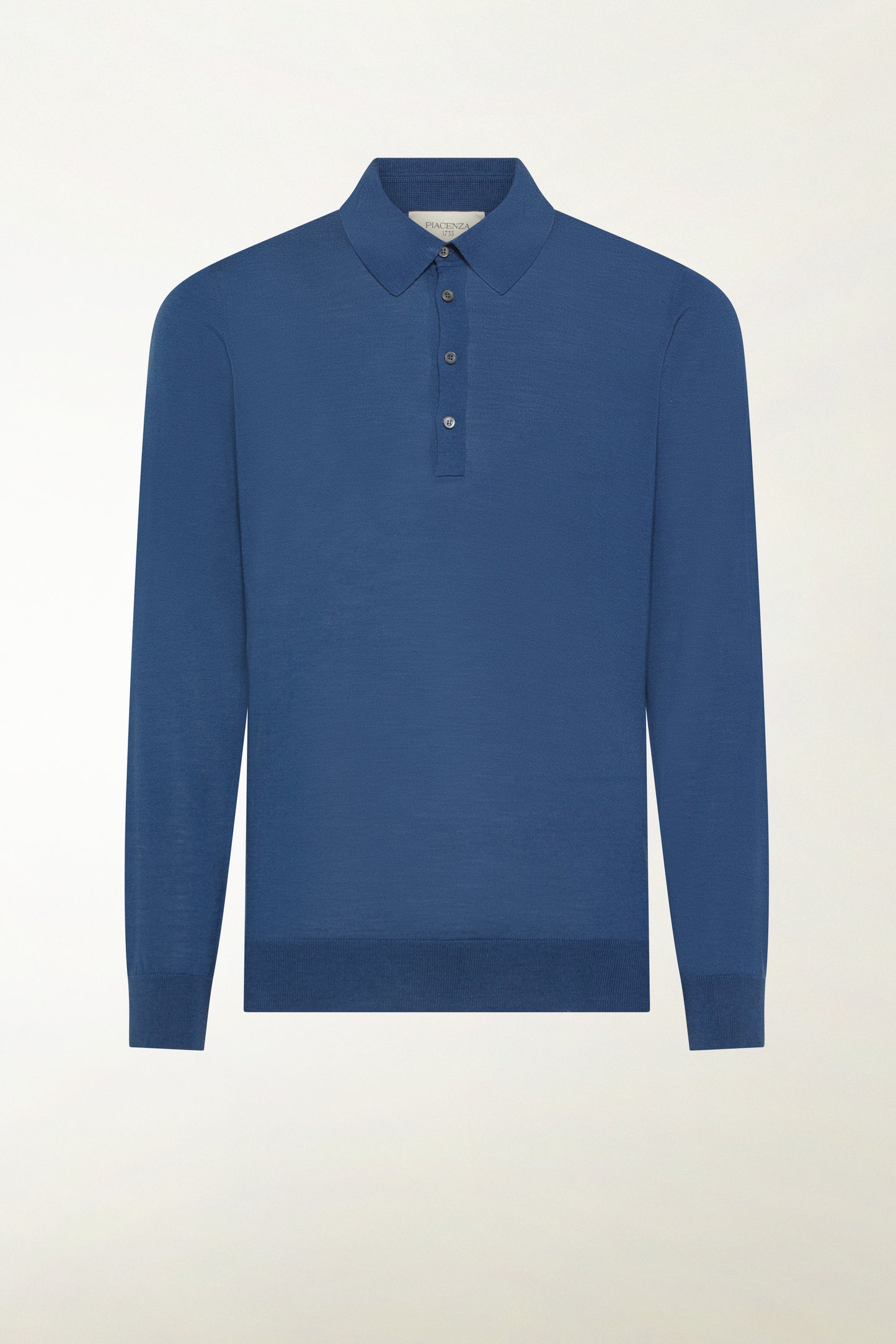 Polo leggero in lana merino