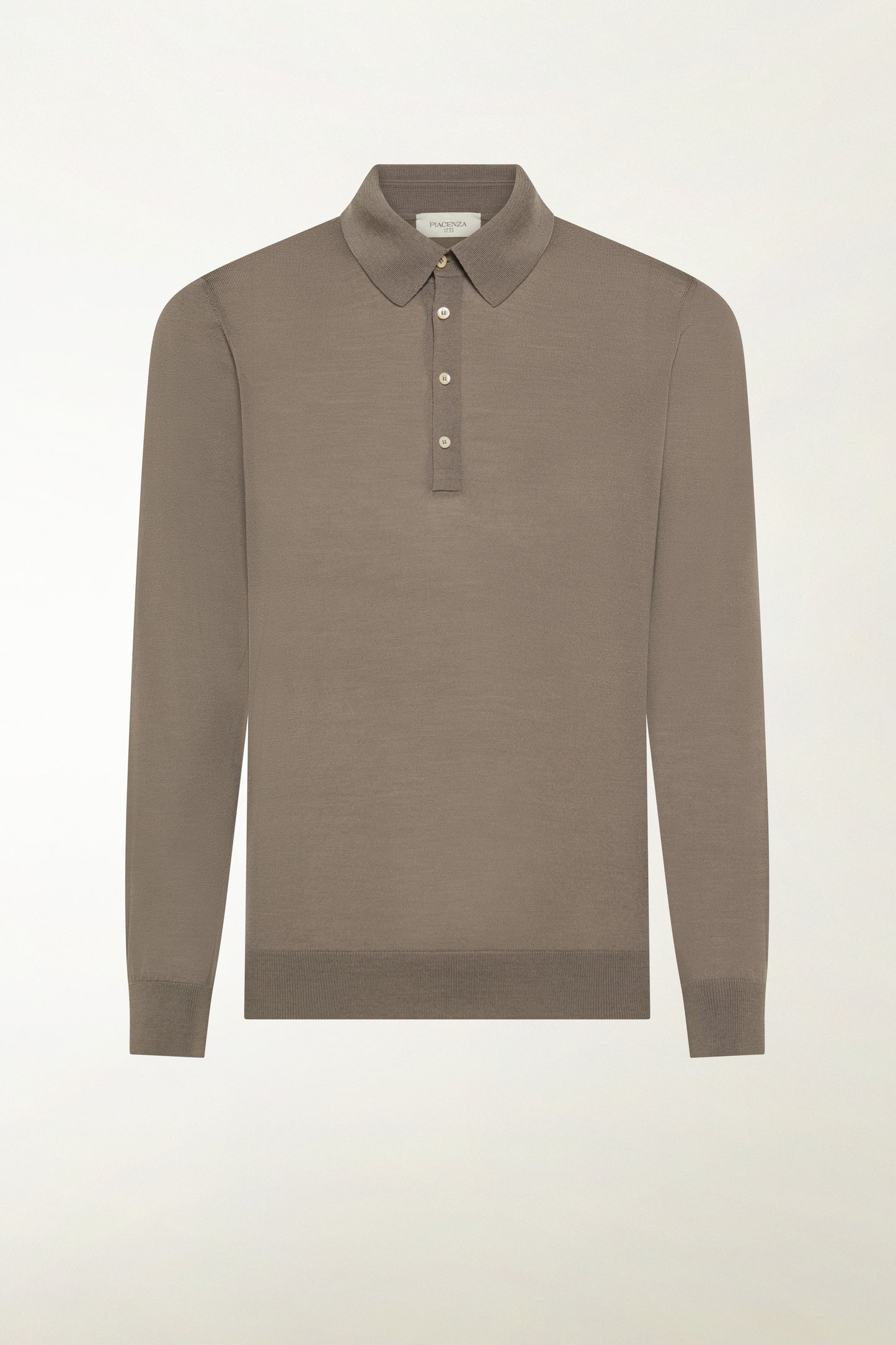 Polo leggero in lana merino