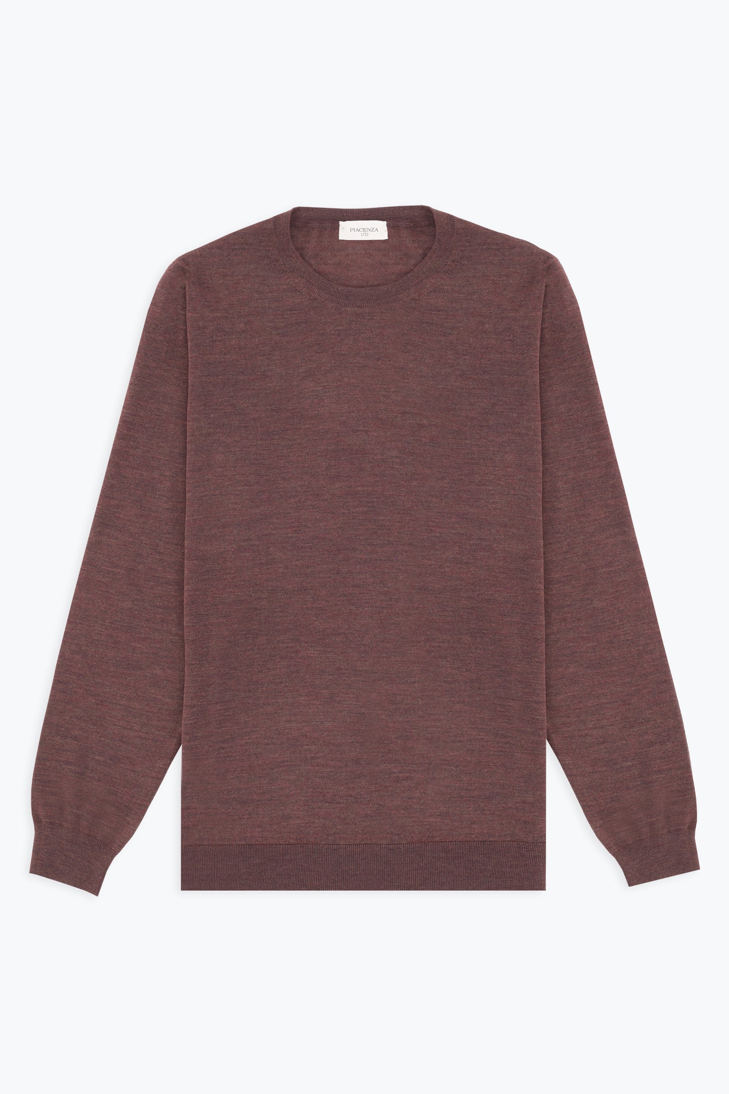 GIROCOLLO IN LANA MARRONE