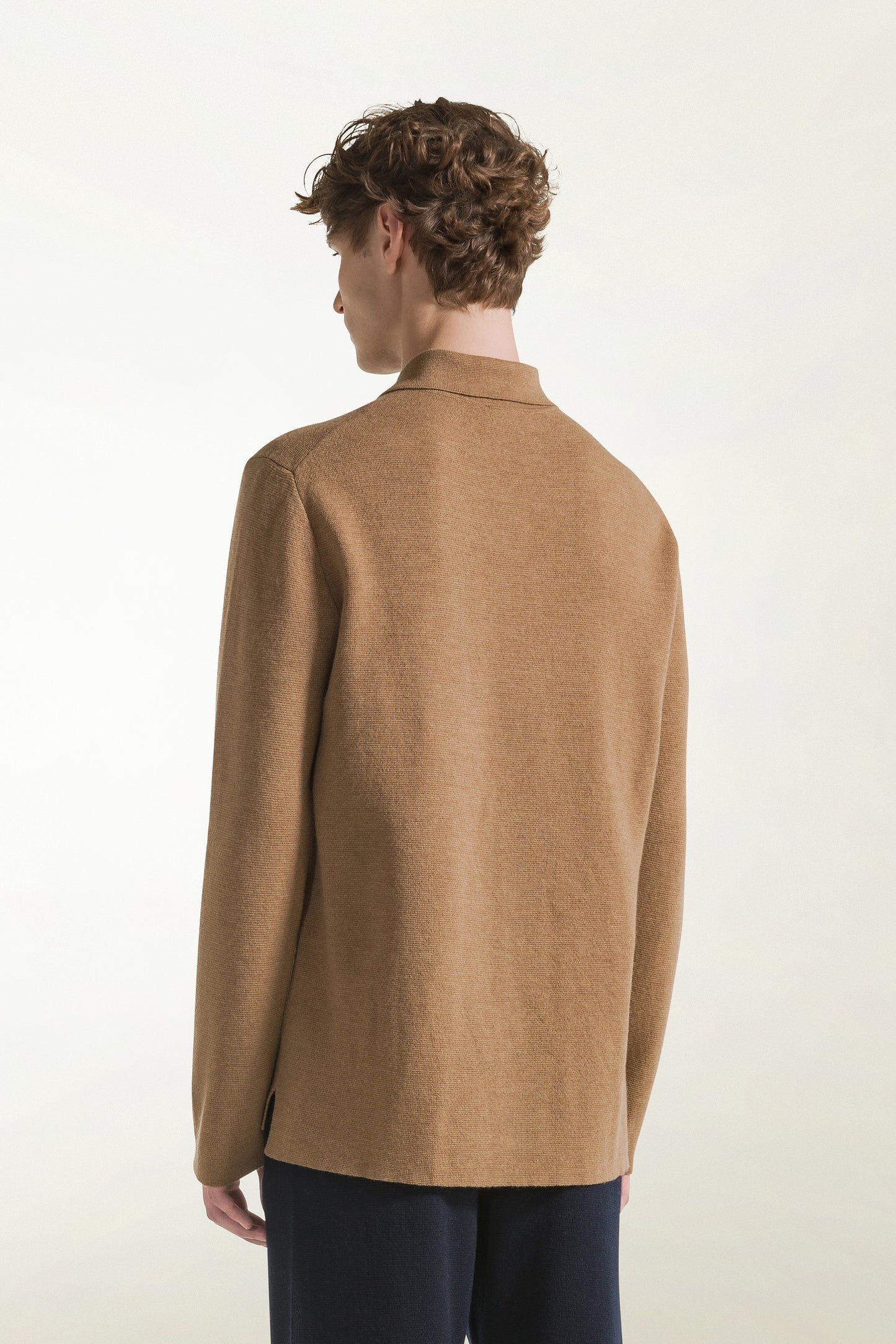 Camel wool jacket