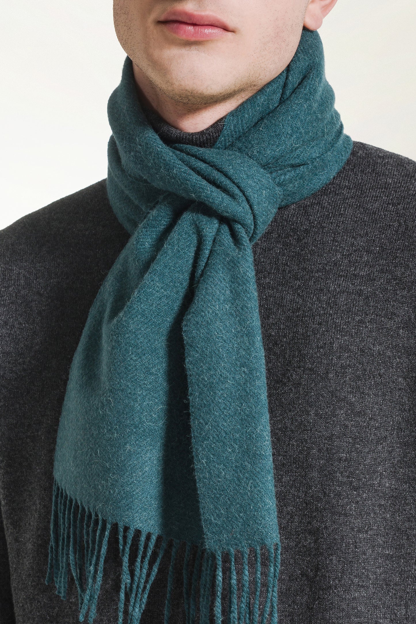 Green Baby Camel Scarf