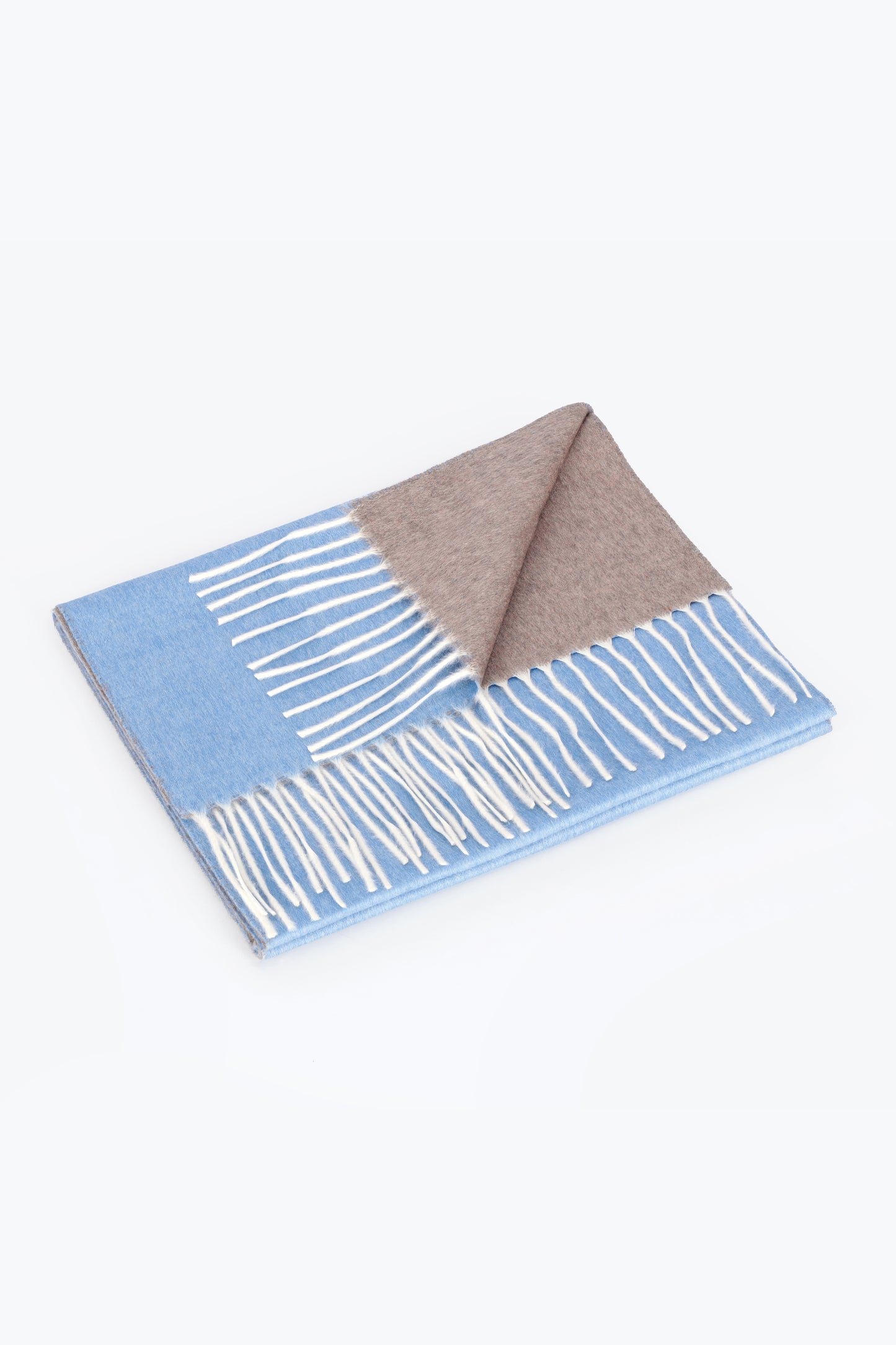 Double Silk and Cashmere Scarf