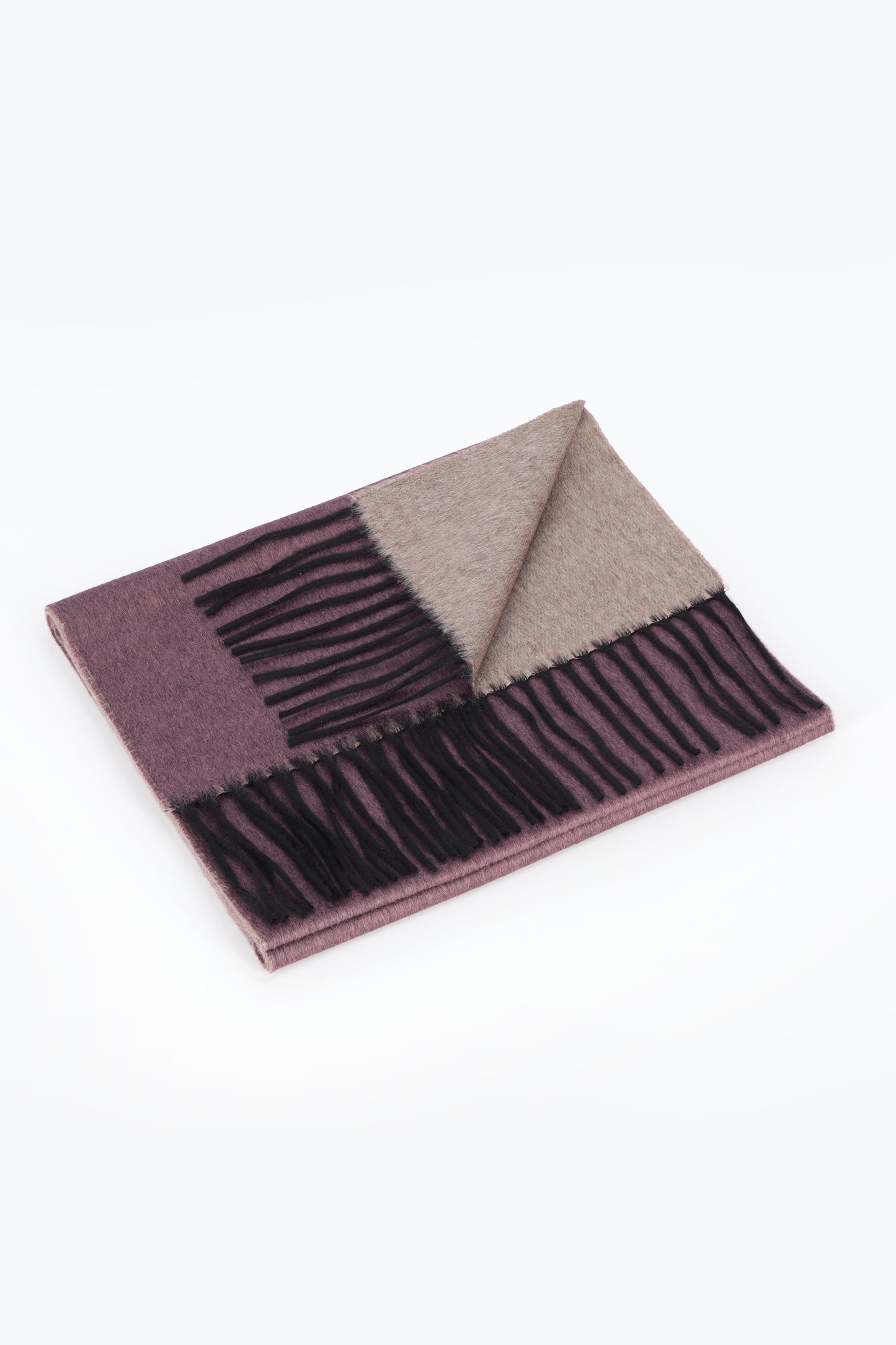 Double Silk and Cashmere Scarf