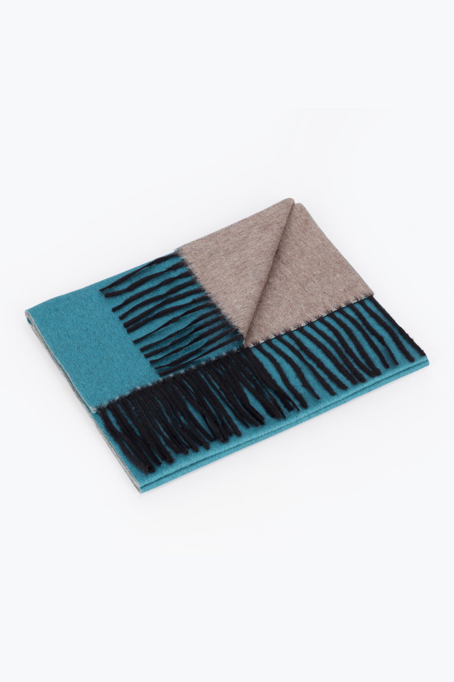 Double Silk and Cashmere Scarf
