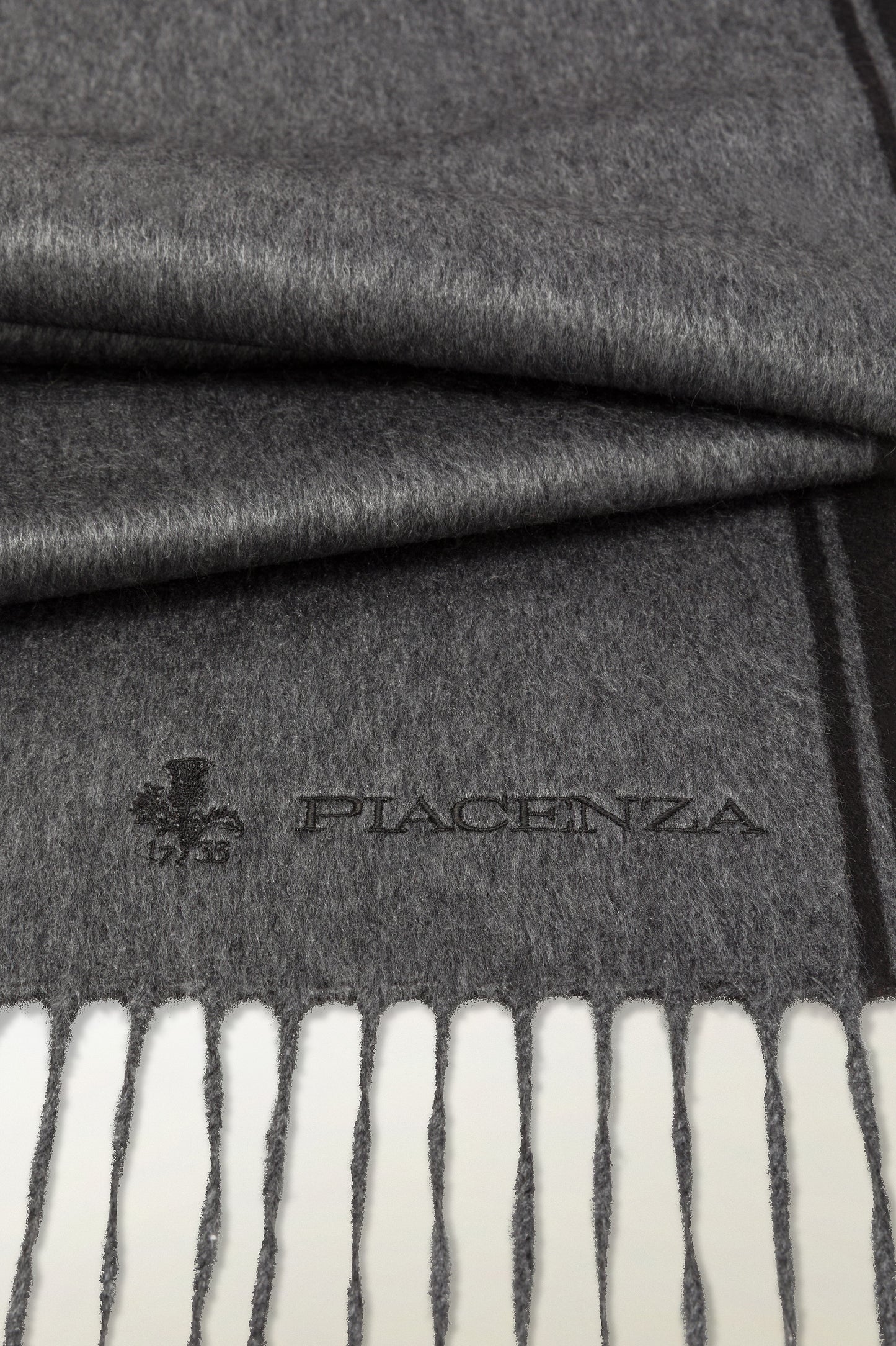 Sciarpa double Seta e Cashmere con ricamo