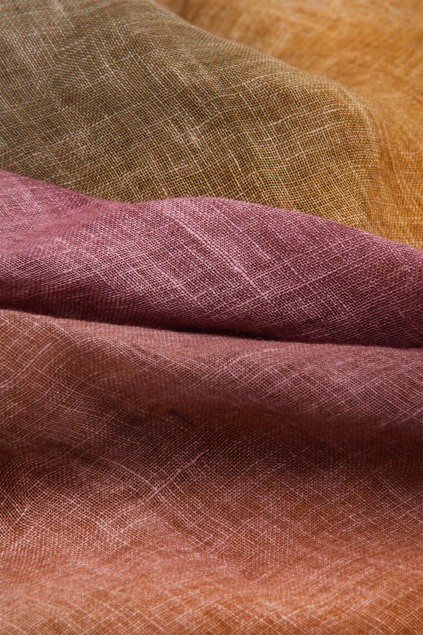 Foulard Seventy nuances rosa e senape