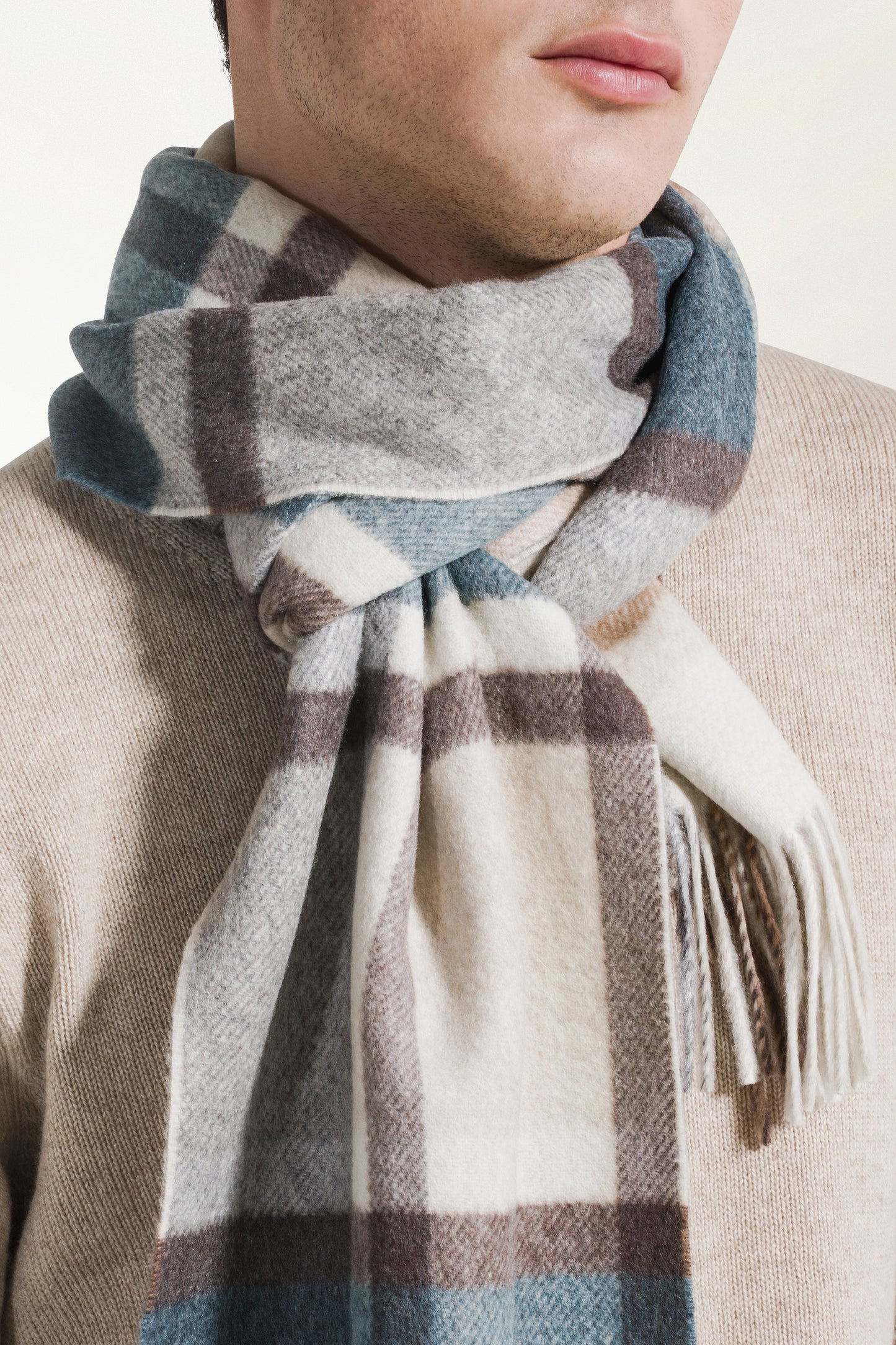 Tartan Cashmere Scarf