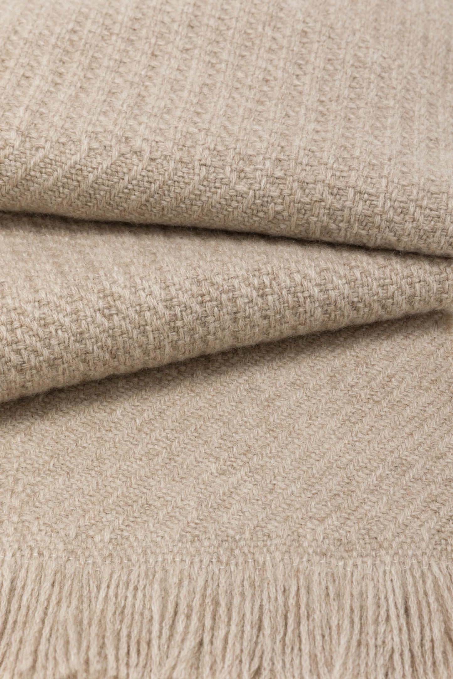 Cashmere and Qiviuk woven scarf