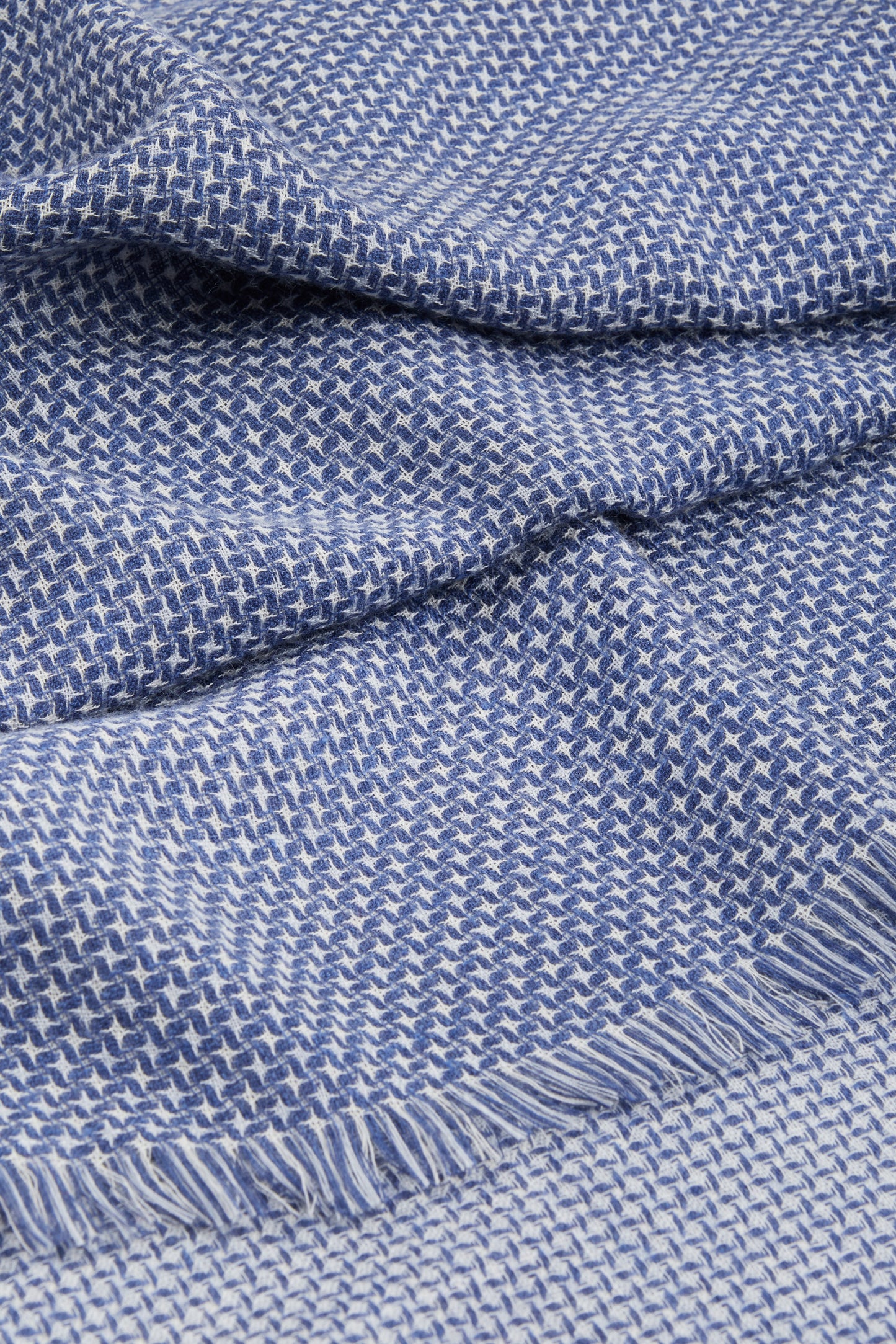 Air force blue and white Nicosia scarf