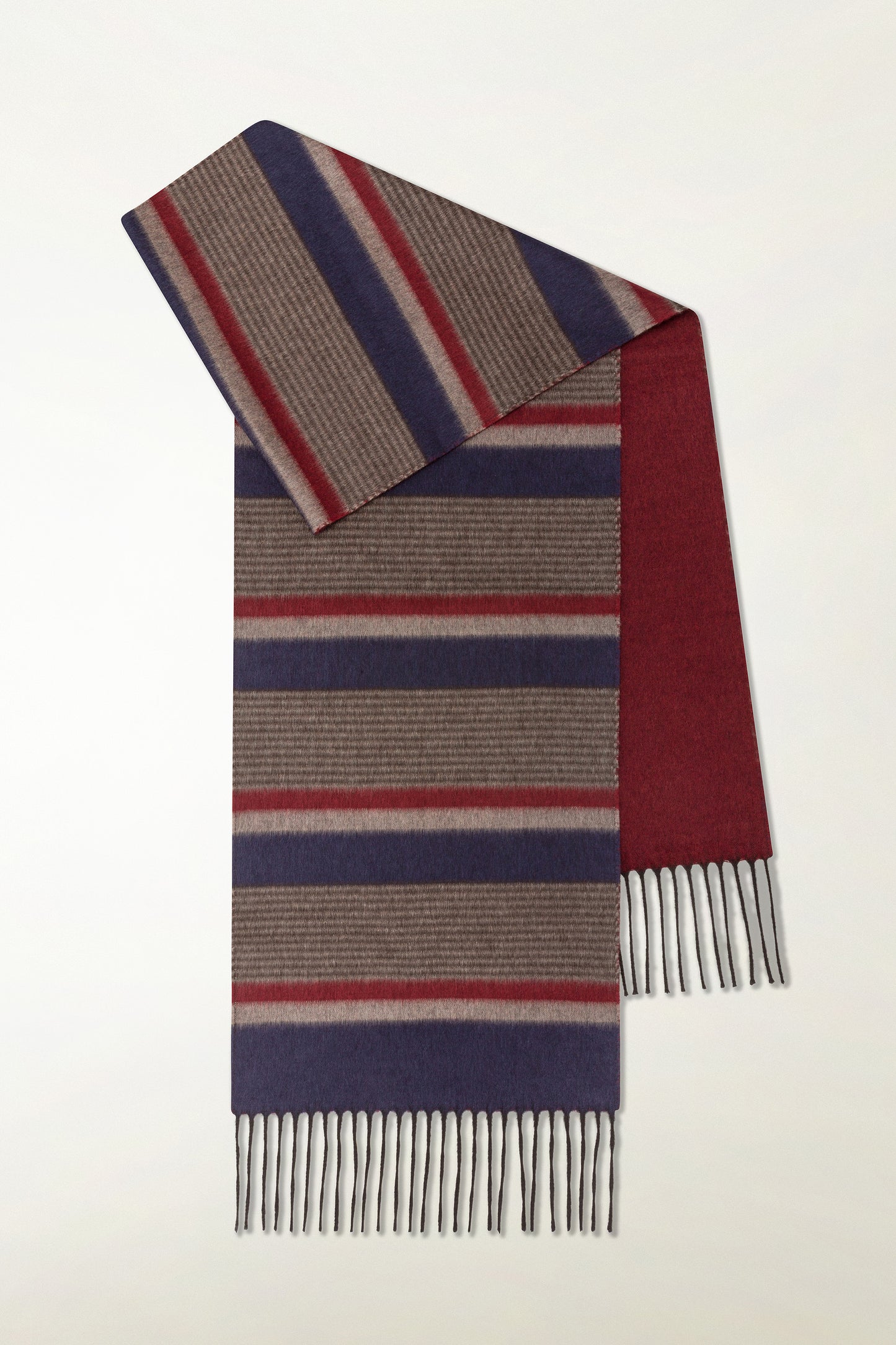 Sciarpa double Seta e Cashmere