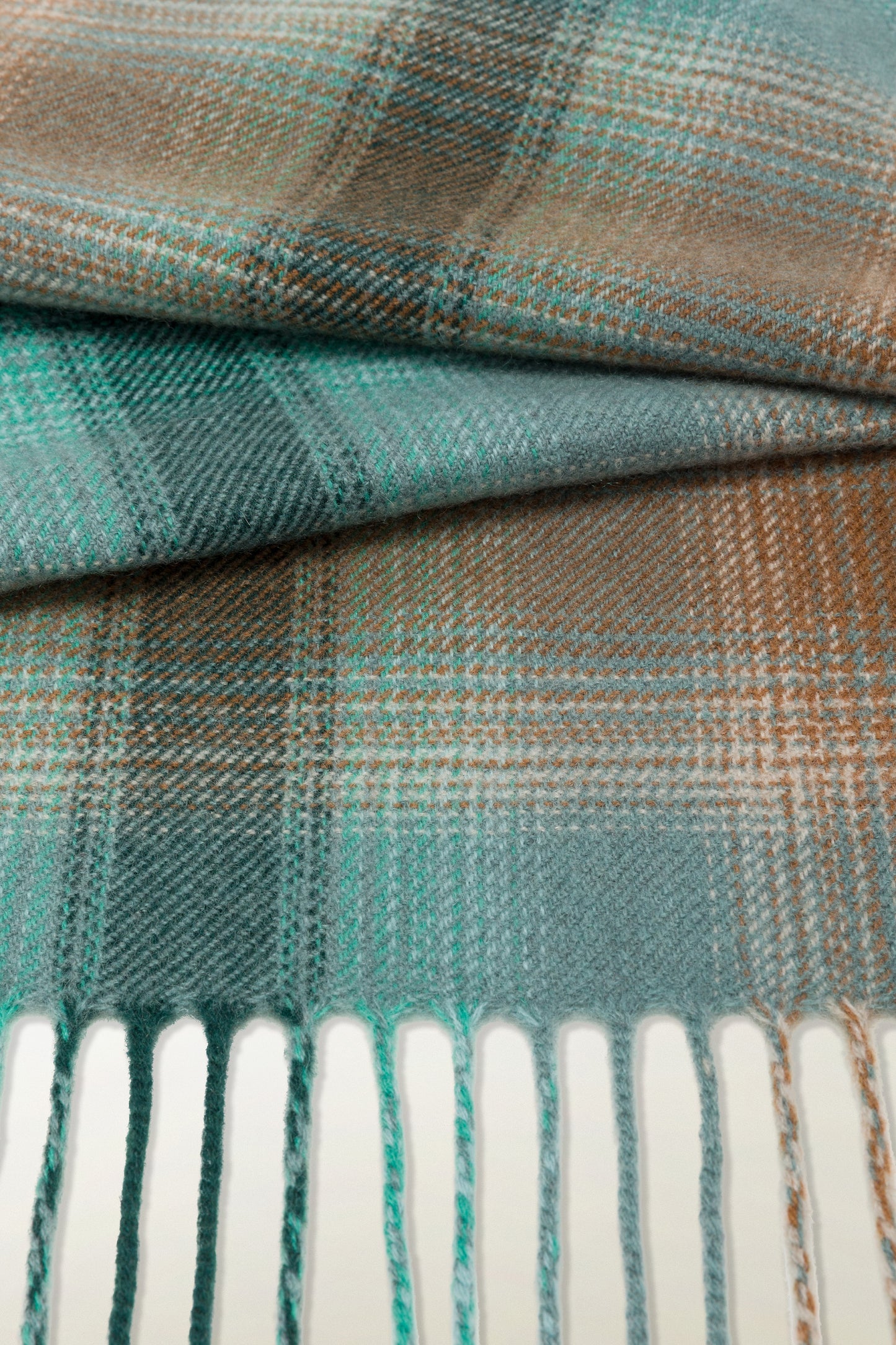 Cashmere tartan scarf