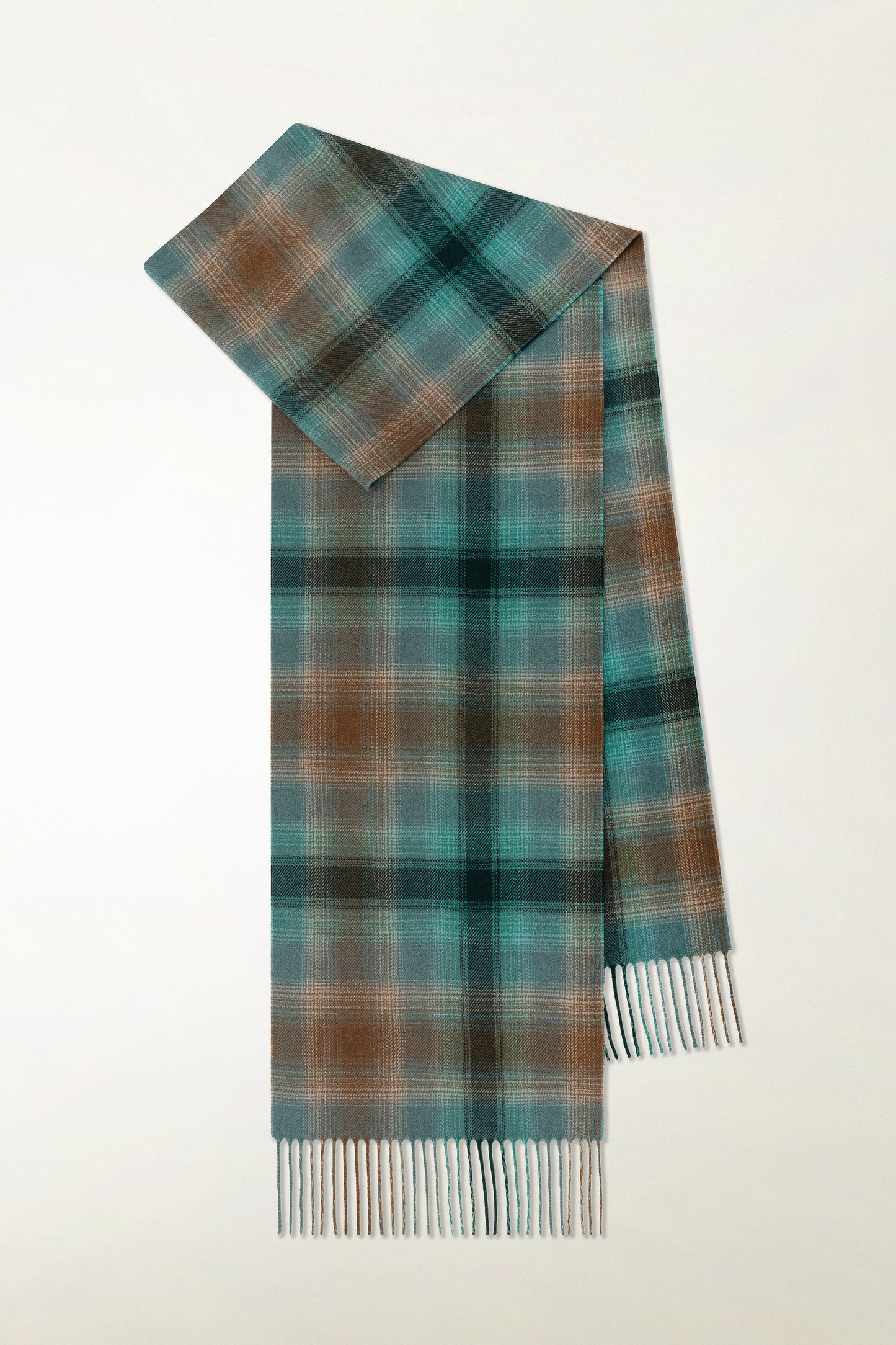 Cashmere tartan scarf