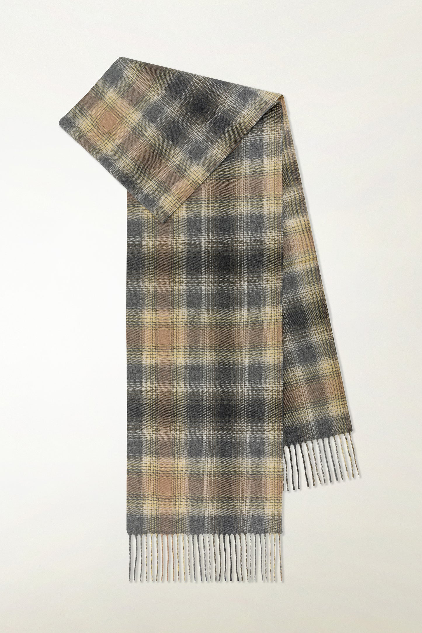 Cashmere tartan scarf