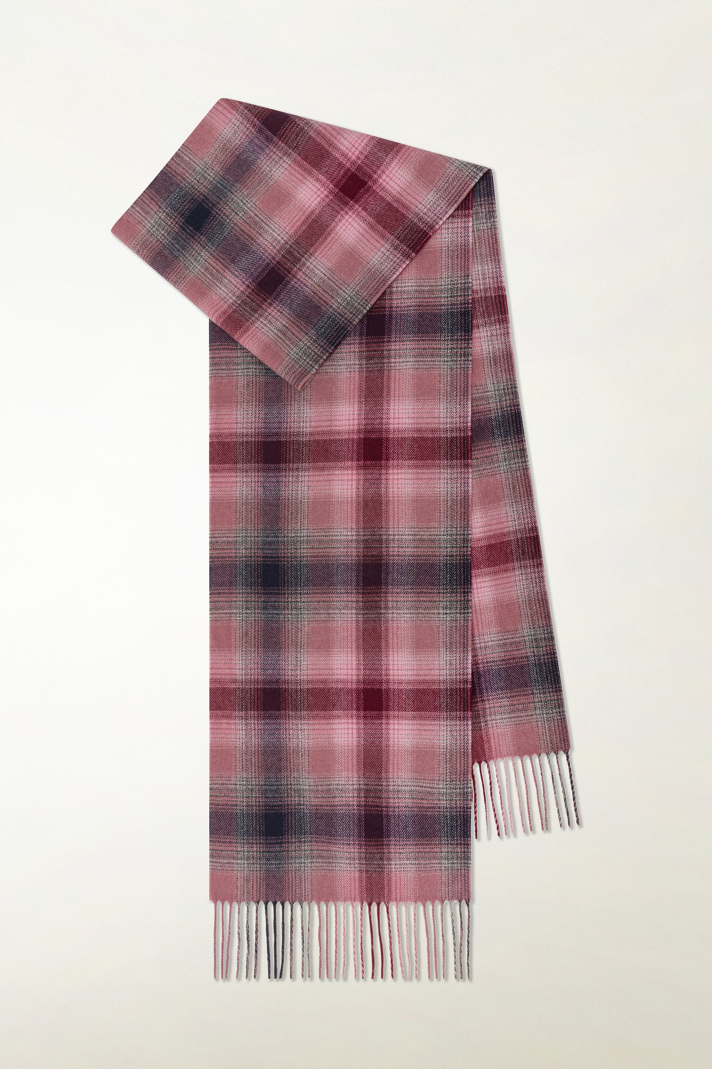 Cashmere tartan scarf