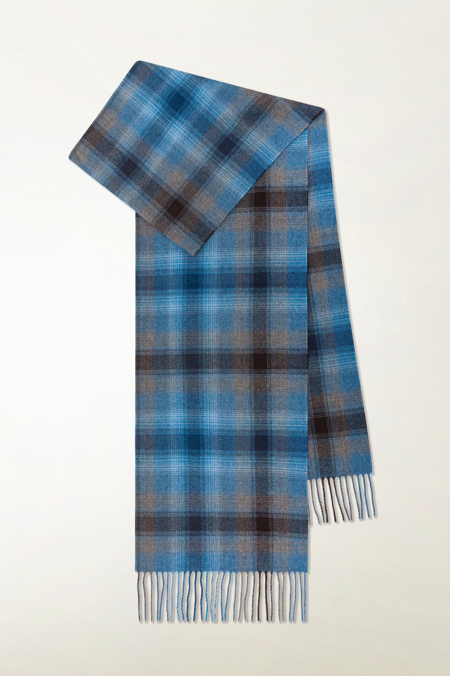 Cashmere tartan scarf