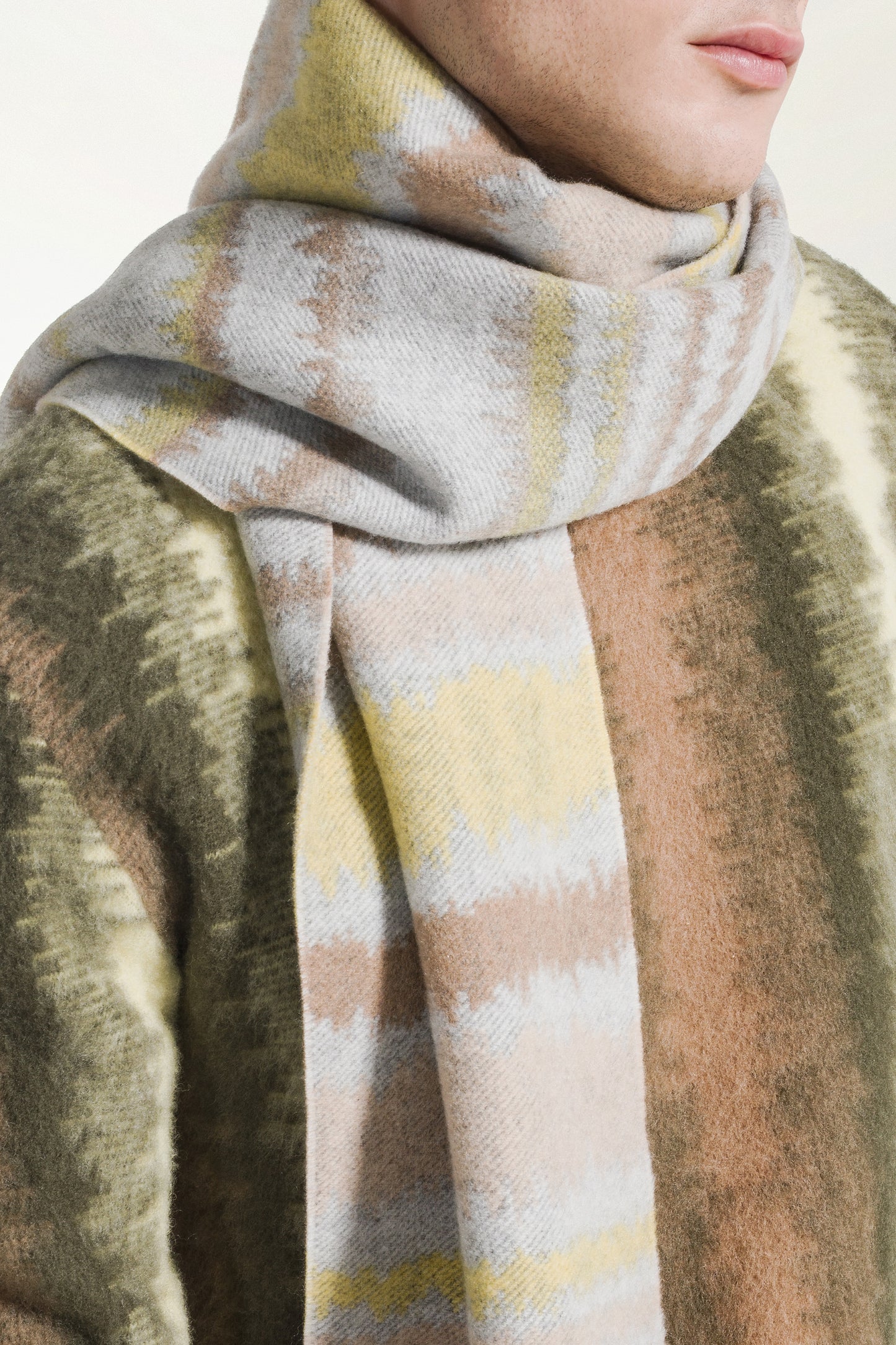 Ikat Cashmere Scarf