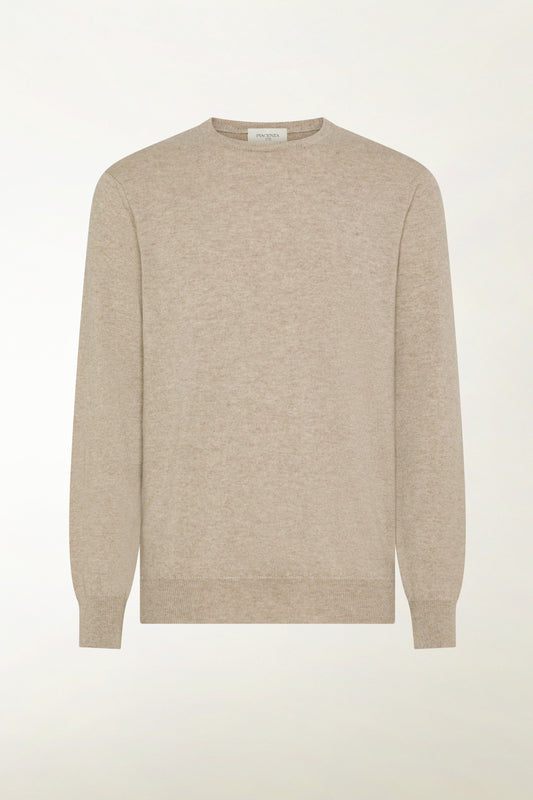 GIROCOLLO IN CASHMERE NATURALE