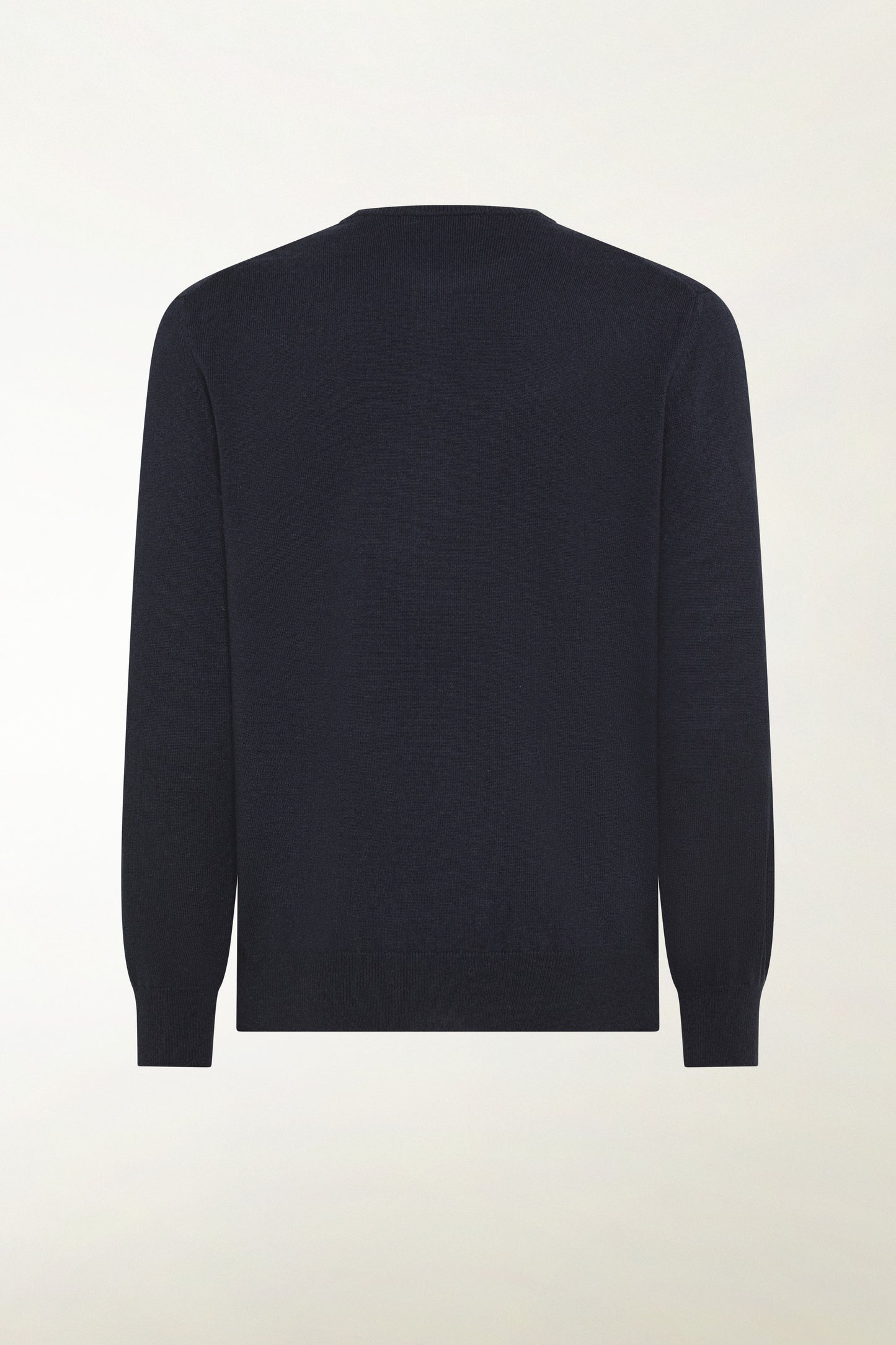 Blue cashmere crewneck