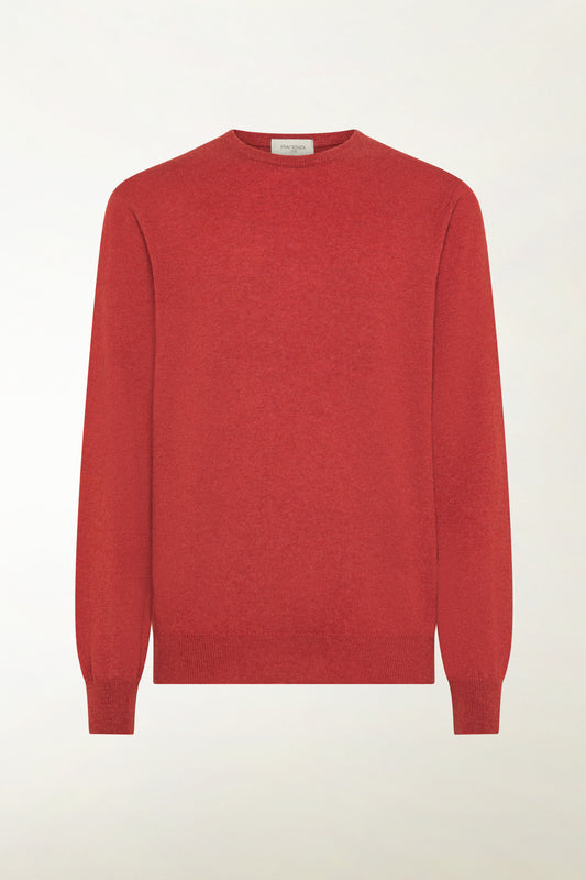 GIROCOLLO IN CASHMERE ROSSO