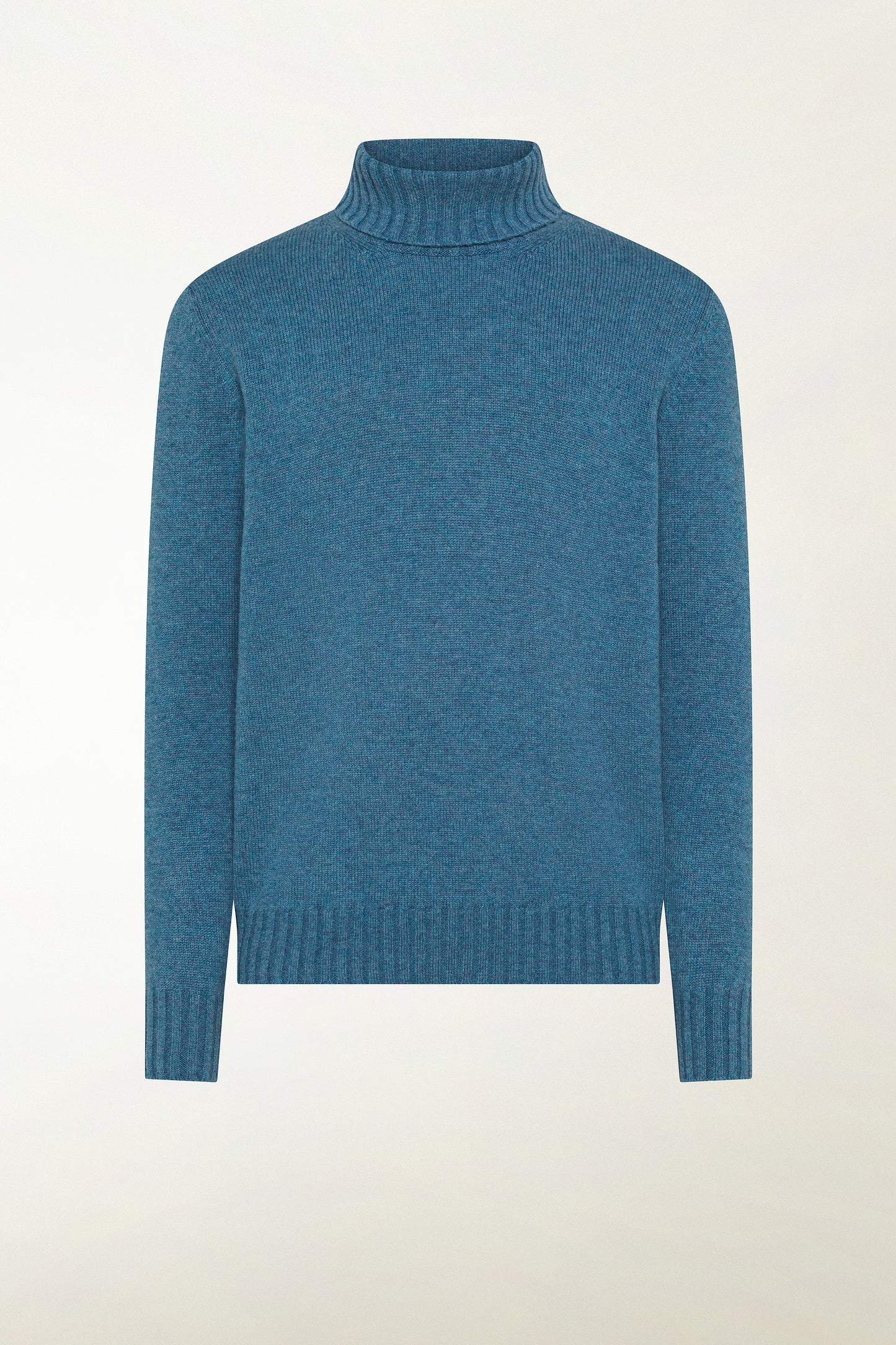 Light blue cashmere turtleneck