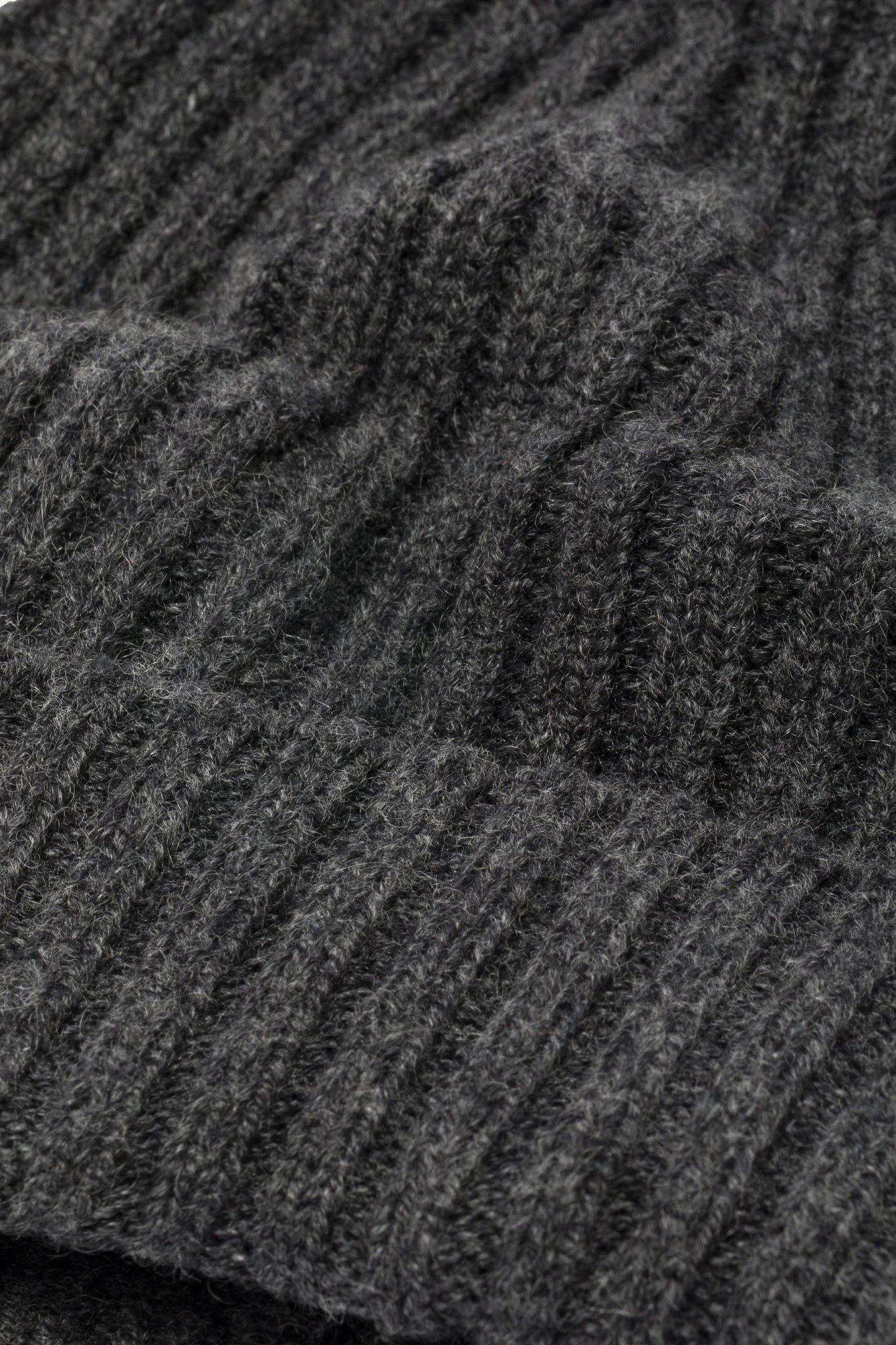 Berretto in Cashmere antracite