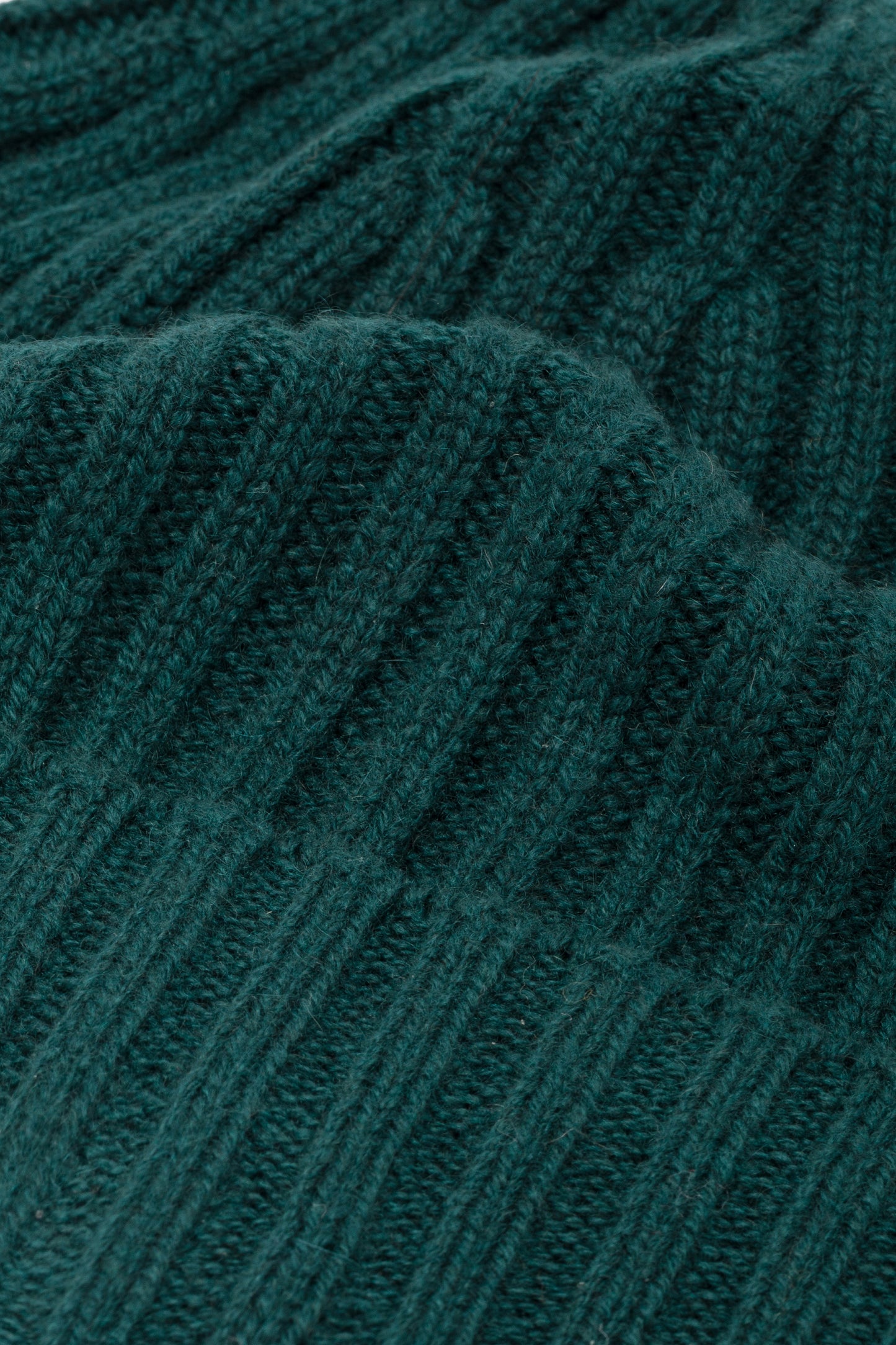 Berretto in Cashmere verde