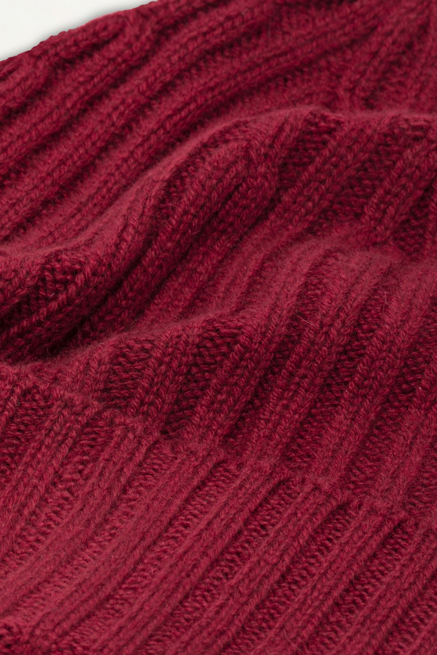 Burgundy Cashmere Beanie
