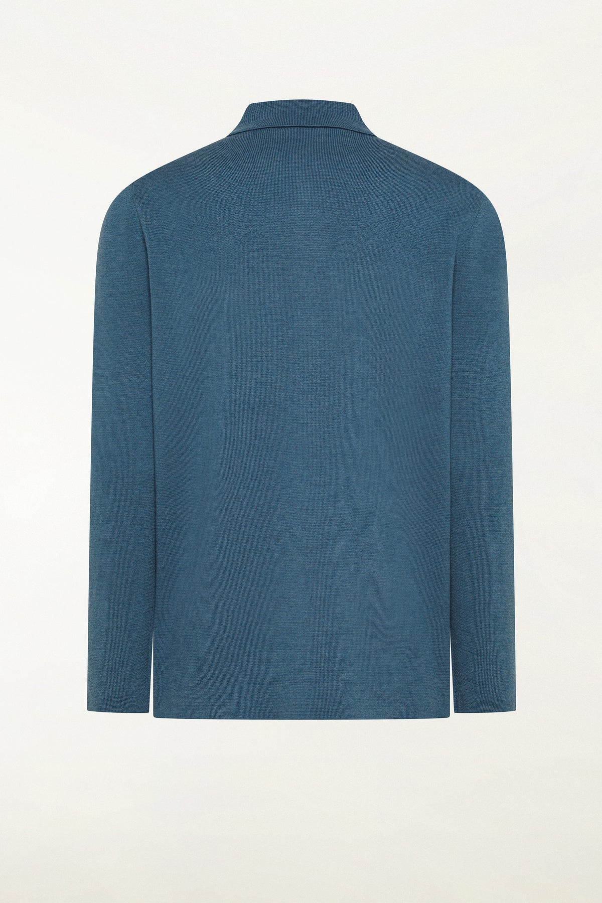 Airforce blue wool shirt