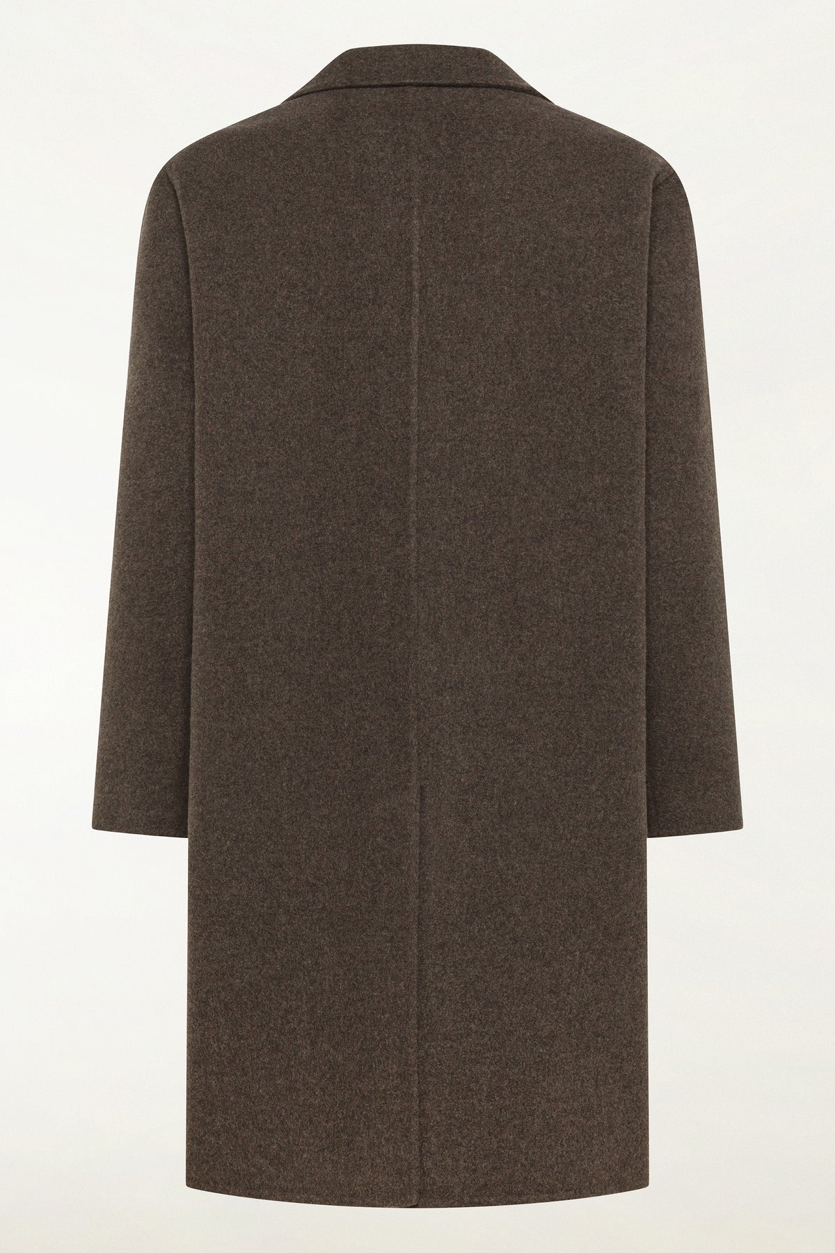 Brown cashmere coat