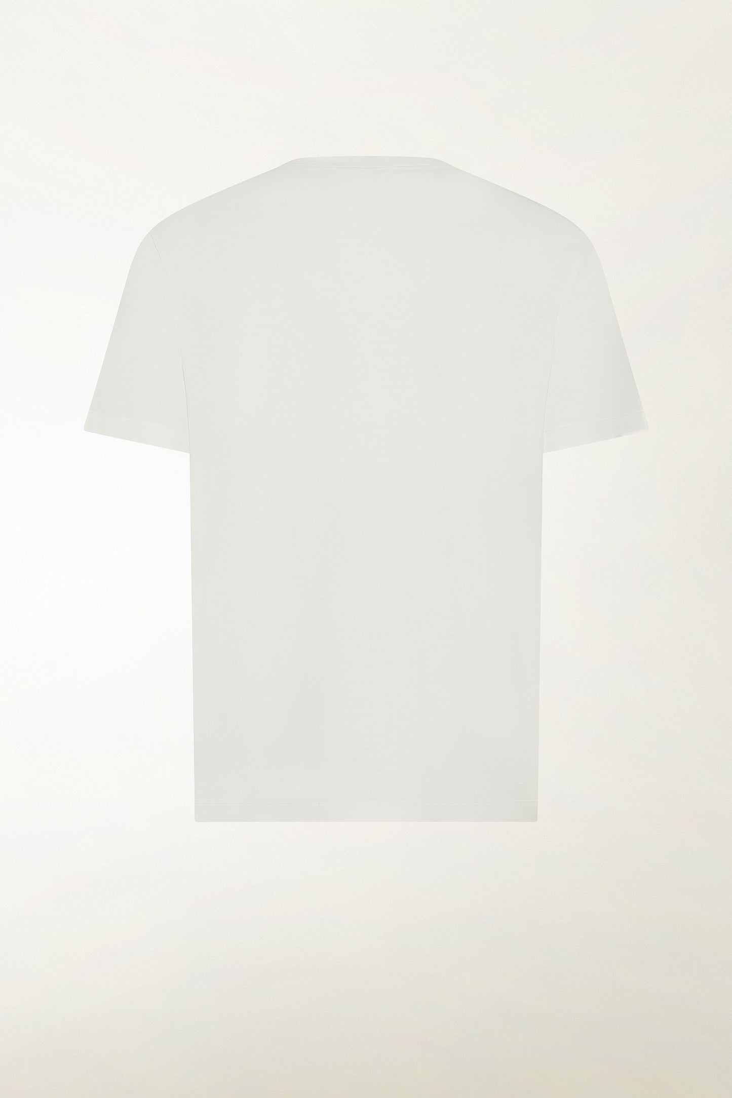 T-shirt in cotone color bianco