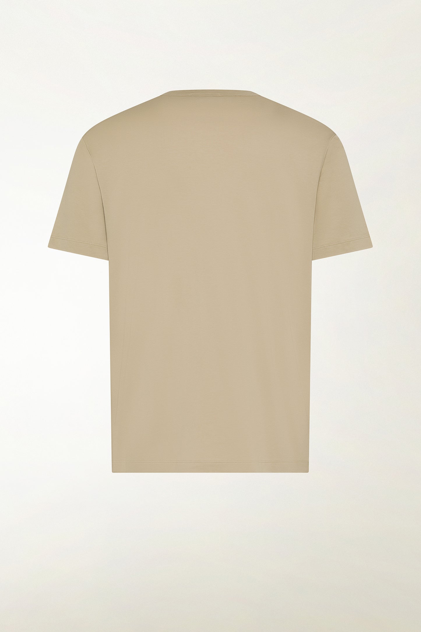 T-shirt in cotone color beige