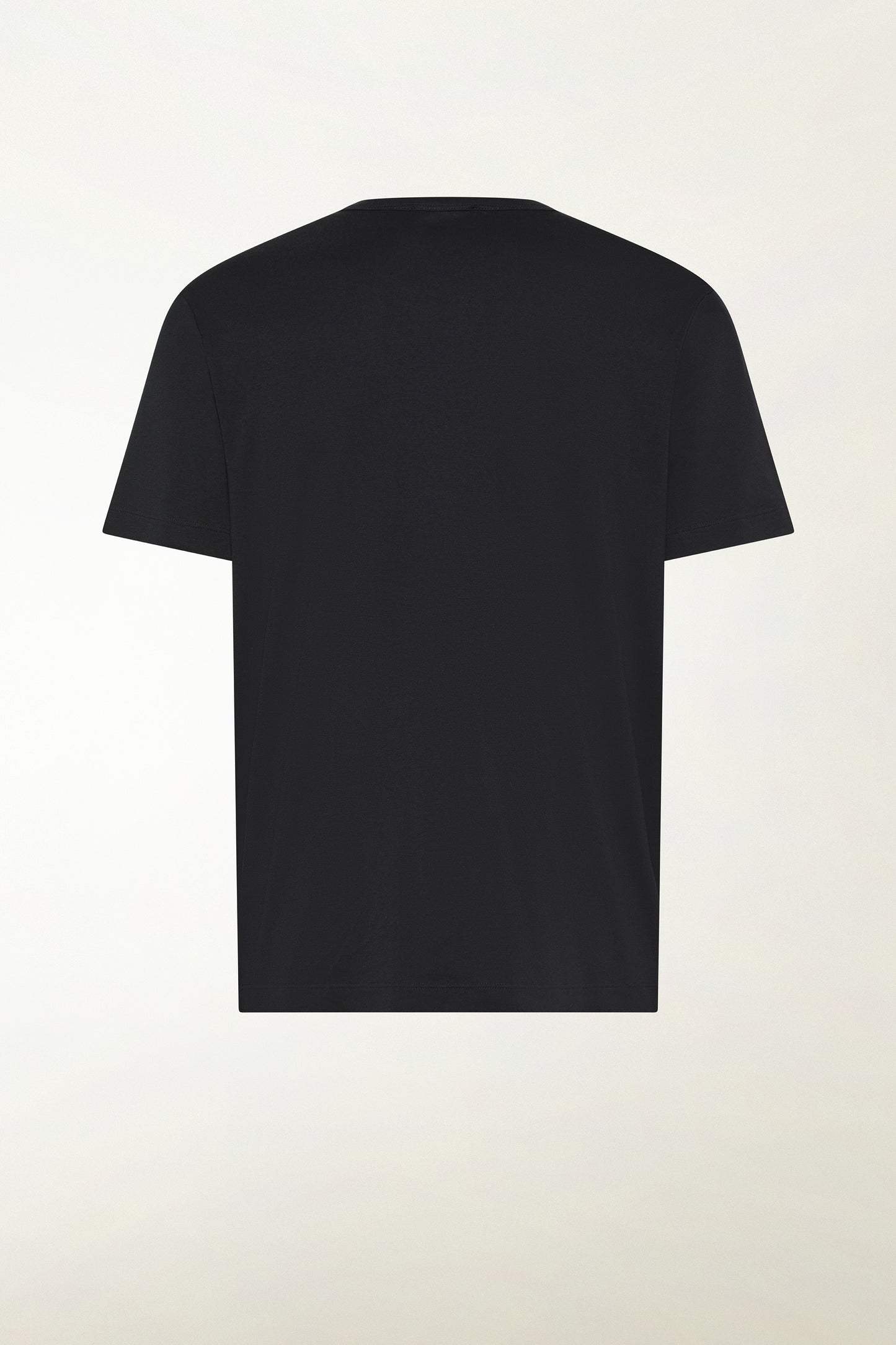 T-shirt in cotone color nero