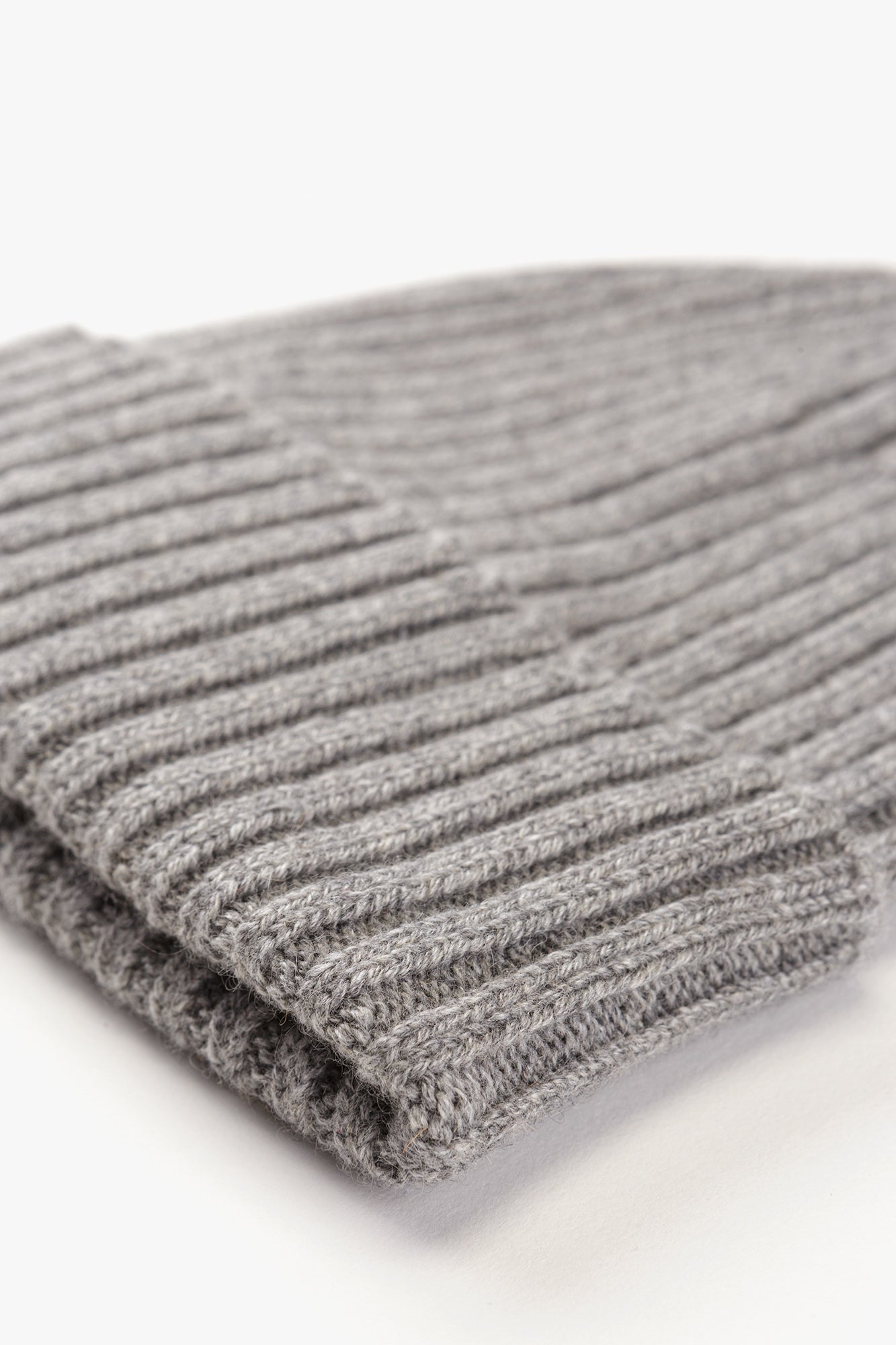 Beanie Grigio Chiaro Alashan Cashmere - Piacenza Cashmere