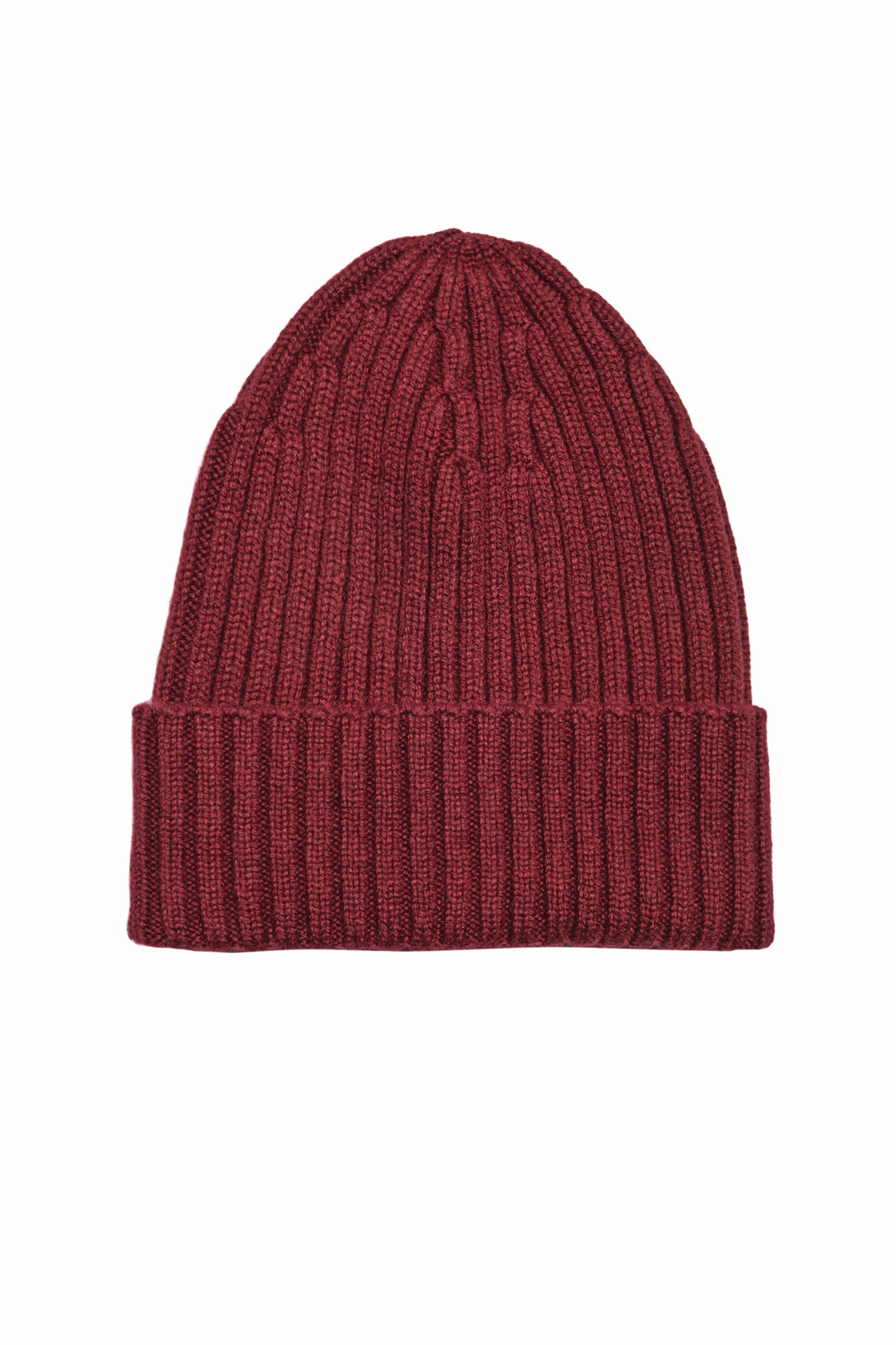 Beanie Bordeaux Alashan Cashmere - Piacenza Cashmere